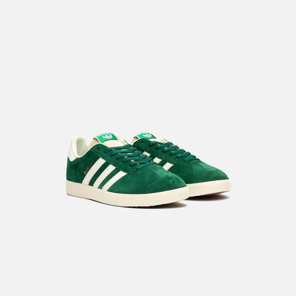 Amuseren Groene achtergrond fundament adidas Gazelle - Dark Green / Off White / Cream White – Kith