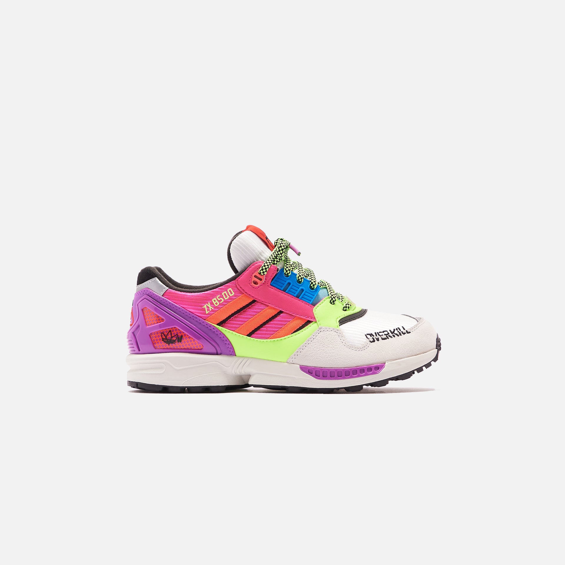 adidas x Overkill ZX 8500 - Crystal White / Signal Green / Core Black
