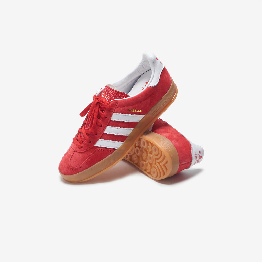 Bourgondië lijden Attent adidas Gazelle Indoor - Scarlet / Cloud White – Kith