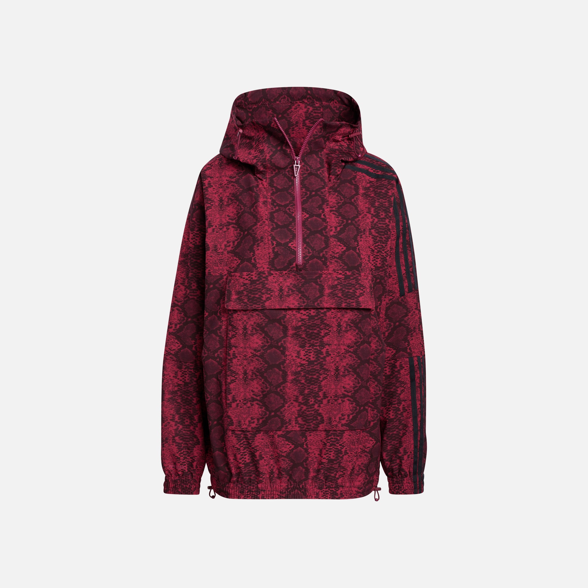adidas x IVY Park Windbreaker - Cherry Wood / Black