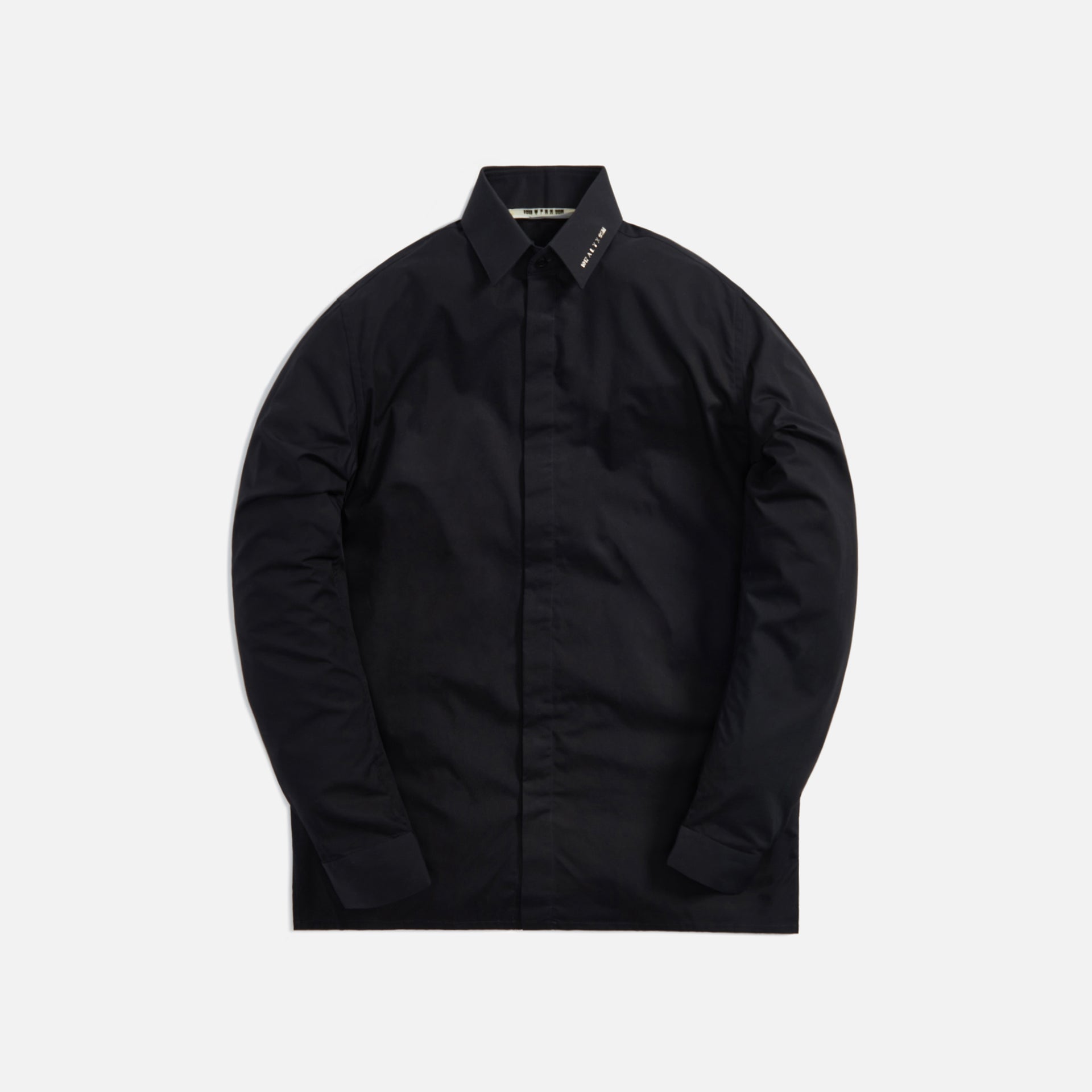 1017 ALYX 9SM Metal Logo Button Down - Black
