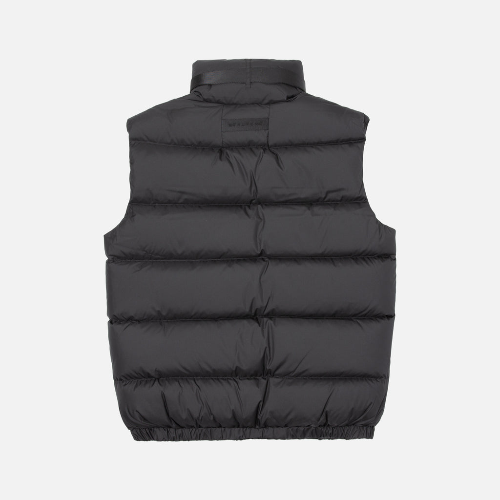 1017 Alyx 9SM Puffer Vest w/ Nylon Buckle - Black – Kith