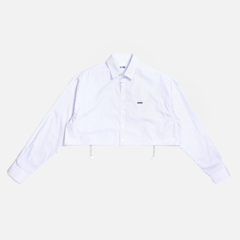 Ader Error Cropped Shirt - Stripe