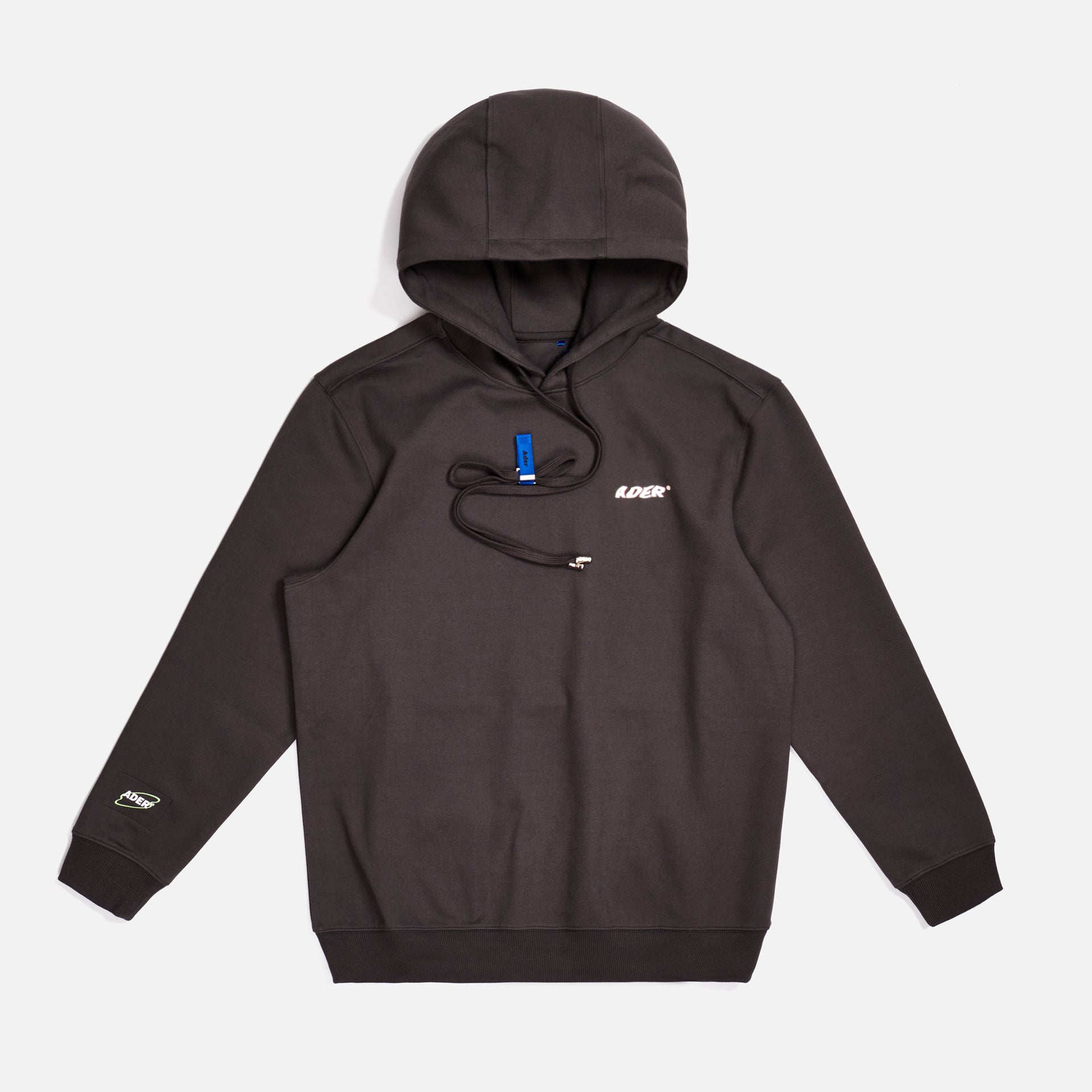 Ader Error Oversized L/S Hoodie - Charcoal