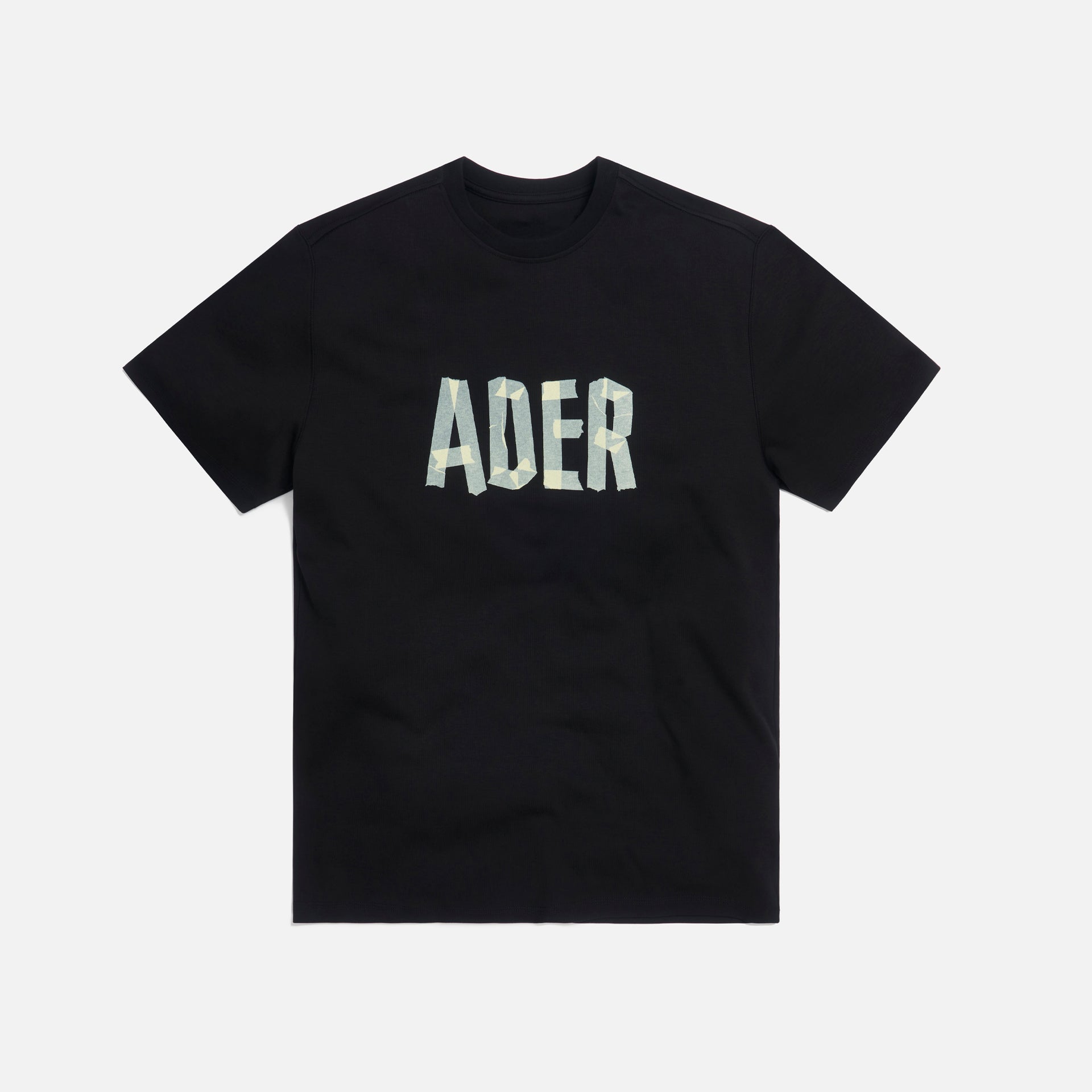 Ader Error Print at Front Tee - Black