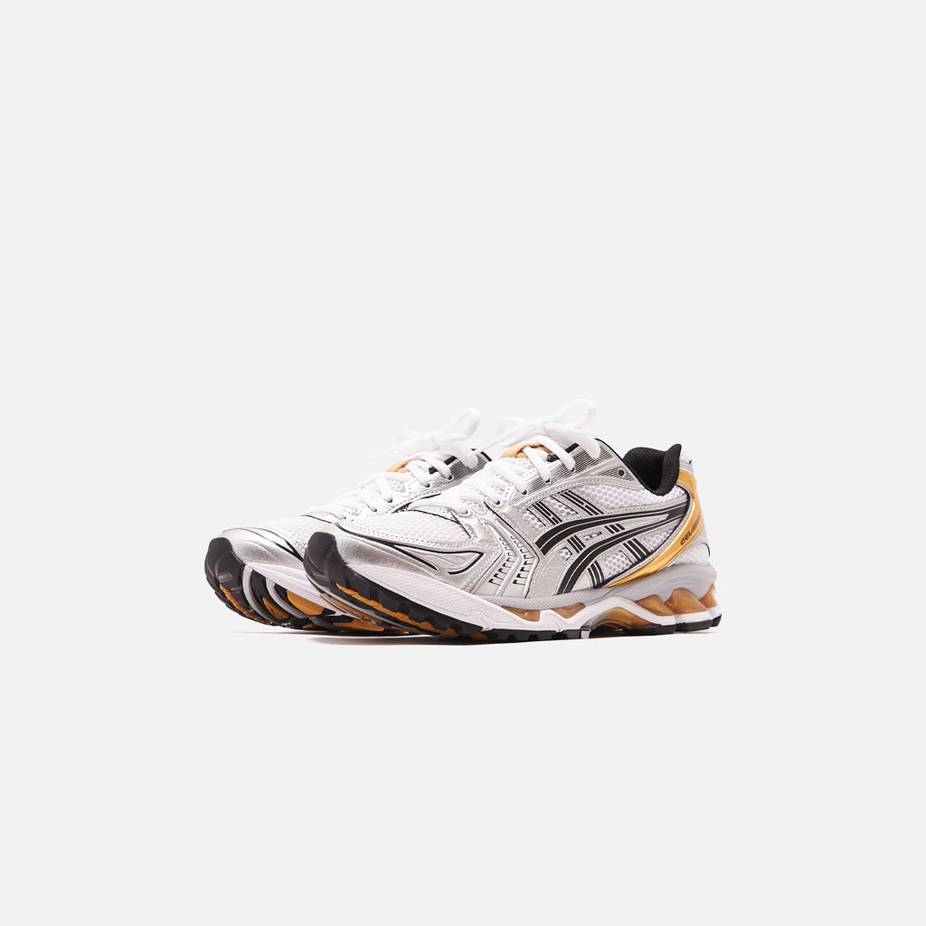 Asics WMNS Gel-Kayano 14 - White / Pure Gold – Kith