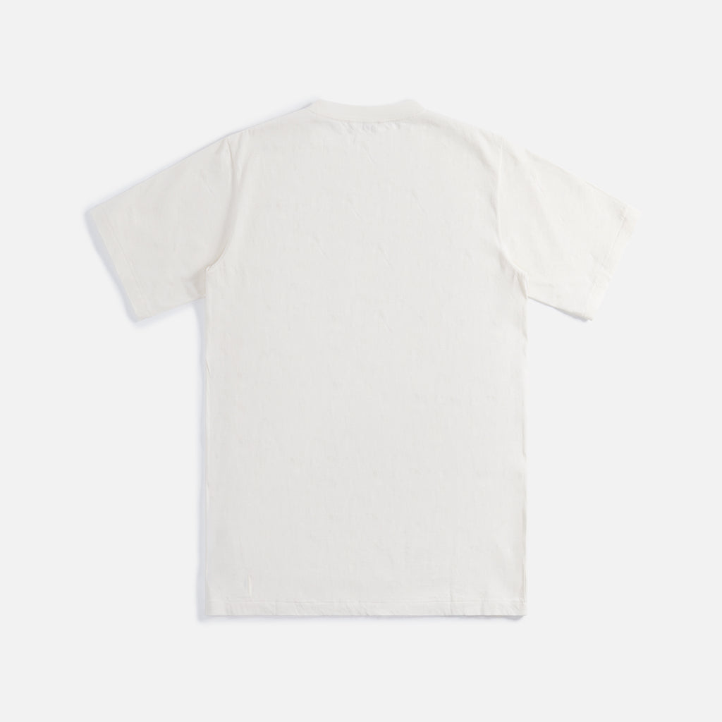 Auralee Hard Twist Cotton Cashmere Tee - White