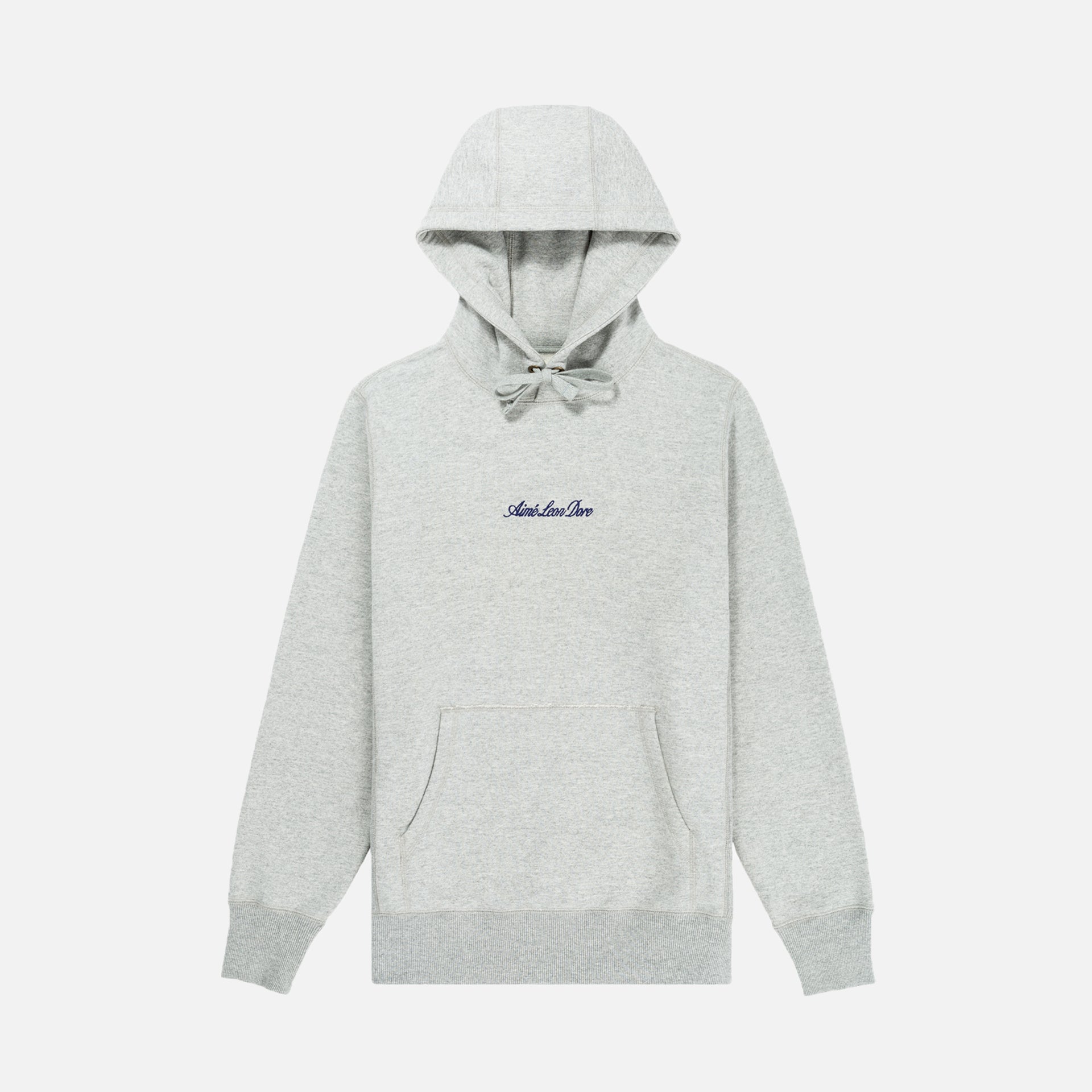Aimé Leon Dore Logo Hoodie - Heather Grey