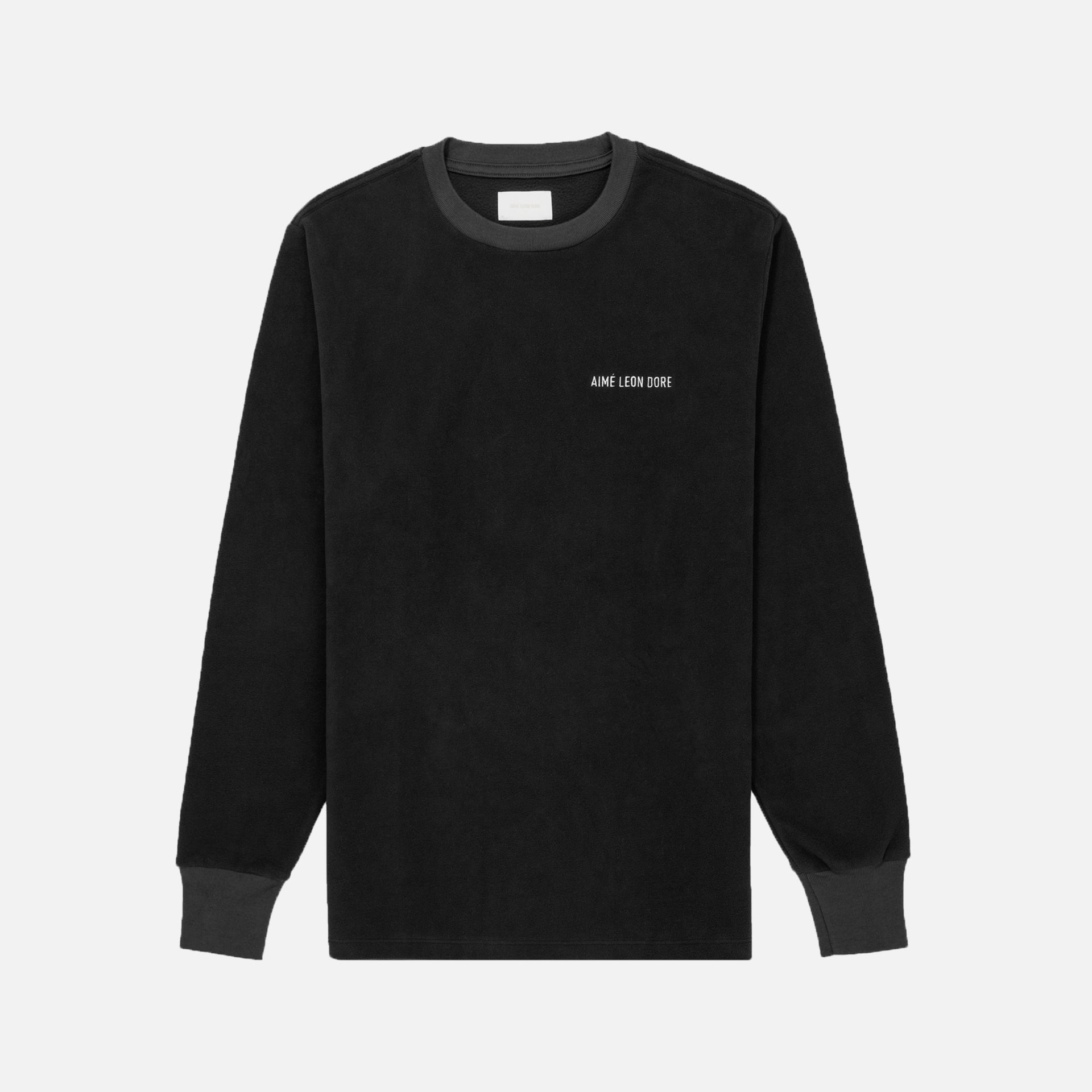Aimé Leon Dore L/S Fleece Tee - Black