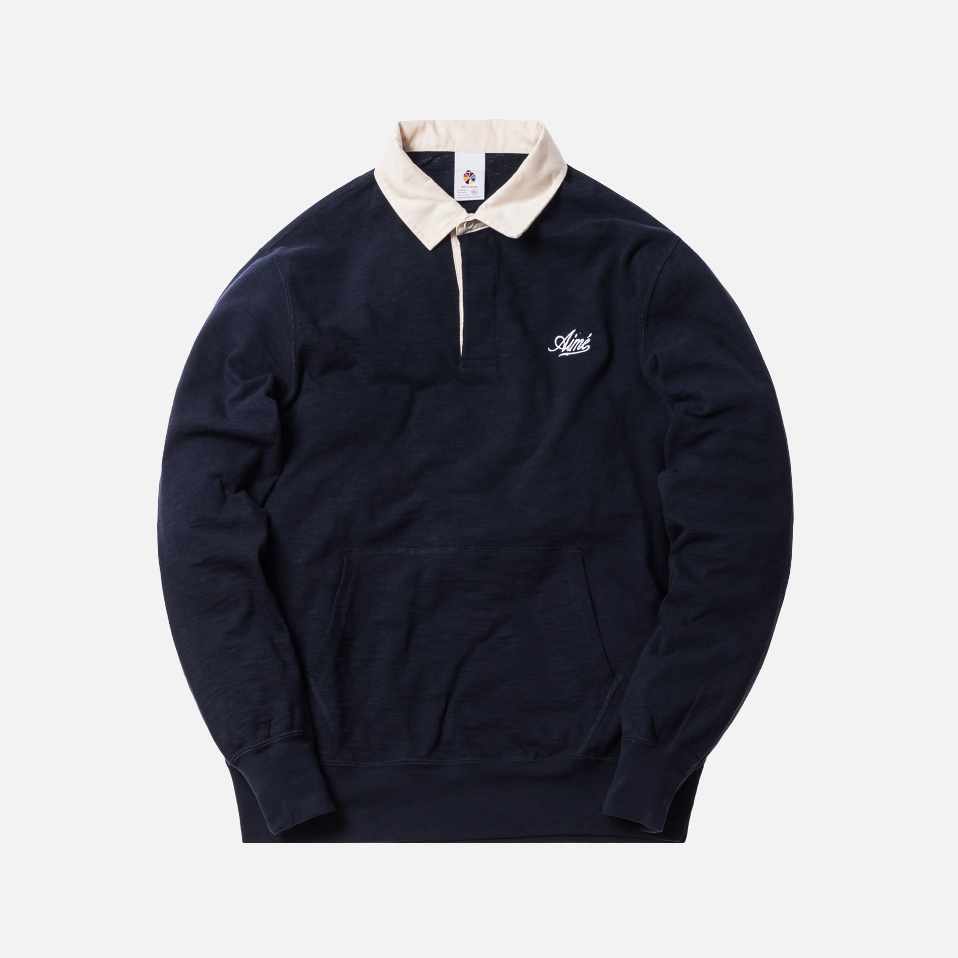 Aimé Leon Dore Long Sleeve Rugby Shirt - Navy