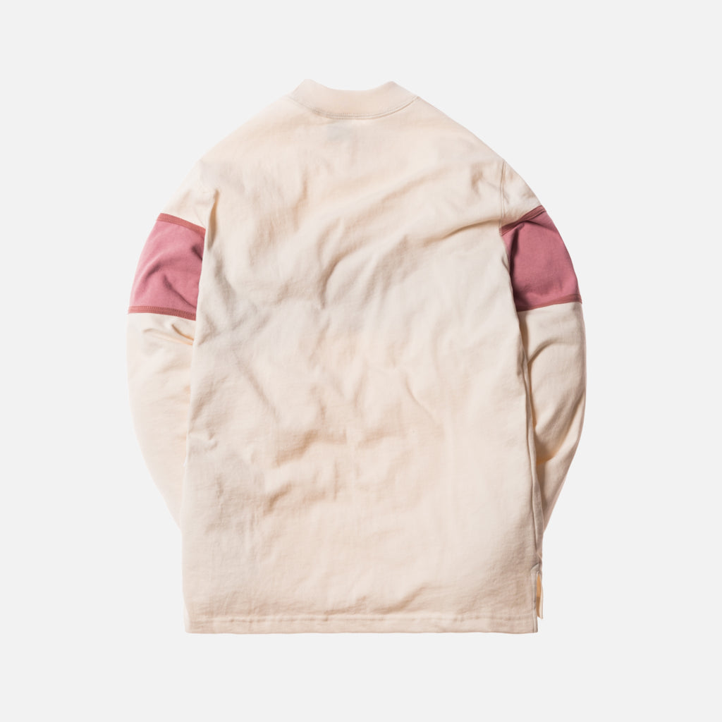 Aimé Leon Dore Rugby Crewneck - Natural / Dusty Pink / Clay