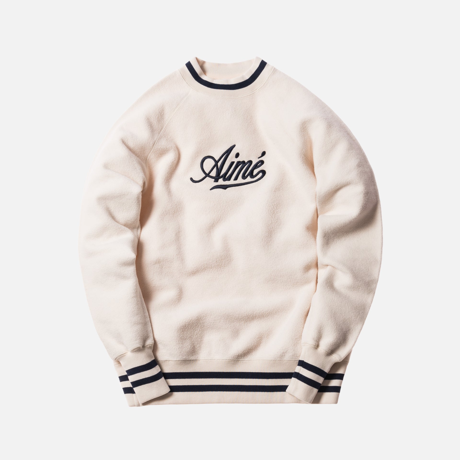 Aimé Leon Dore Reverse Fleece Crewneck - Natural