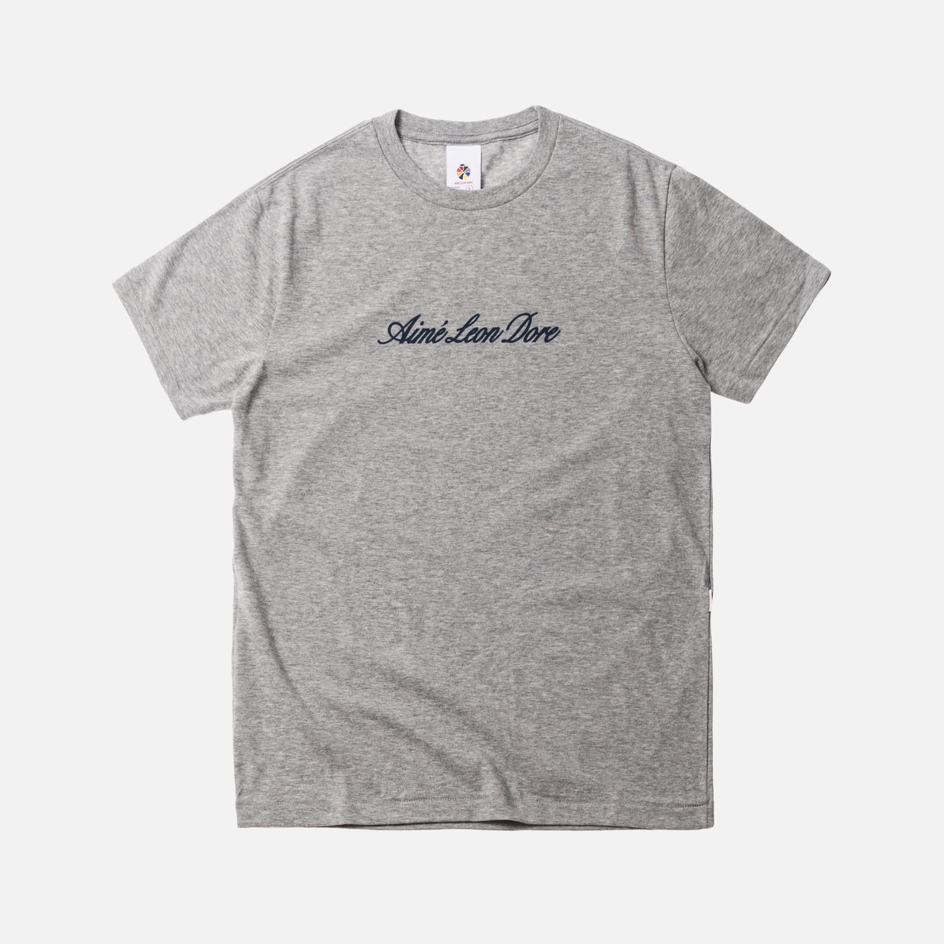 Aimé Leon Dore Script Logo Tee - Grey