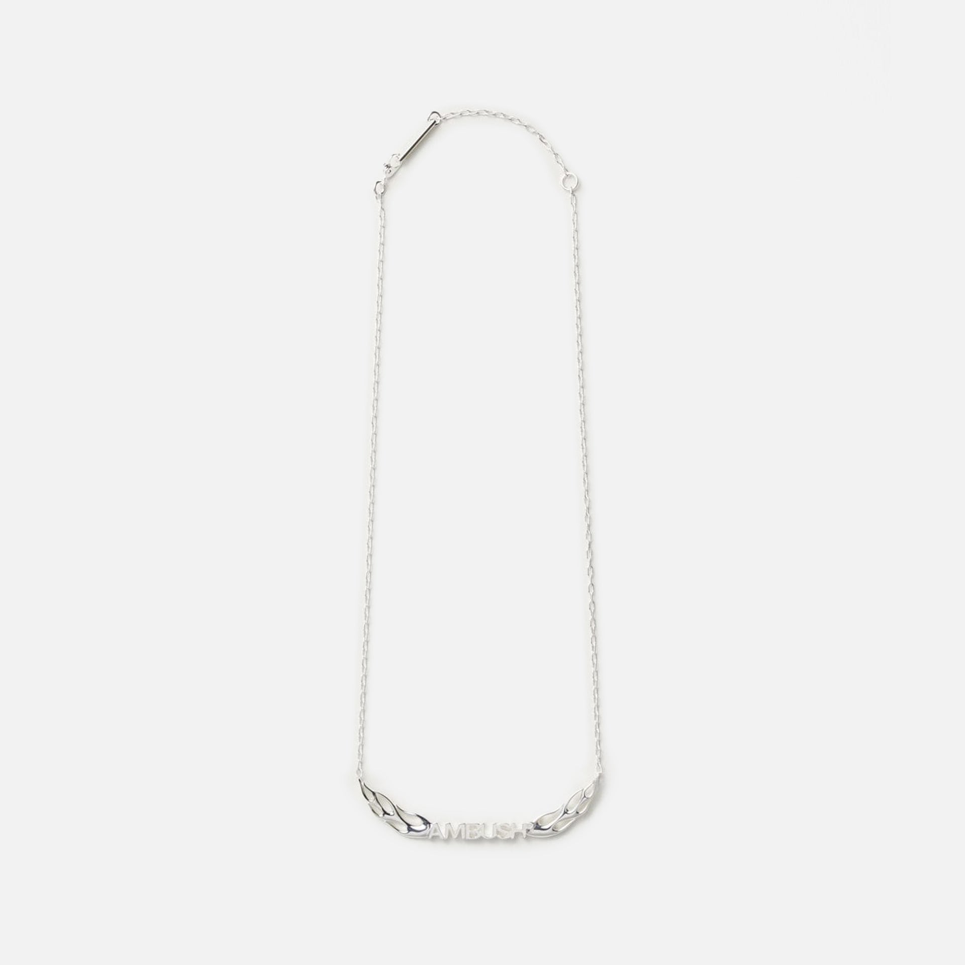 Ambush Flame Necklace 2 - Silver