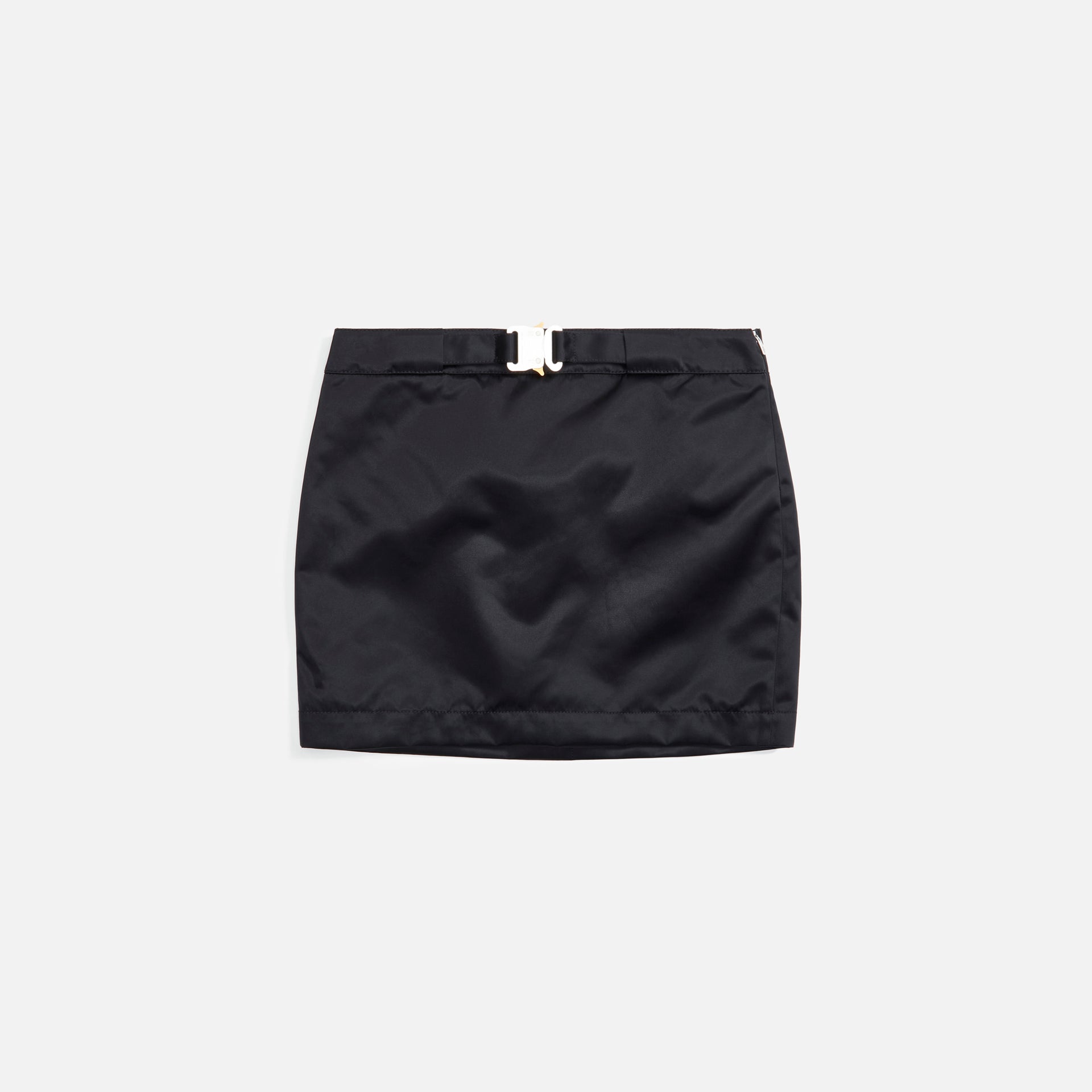 1017 ALYX 9SM Buckle Satin Skirt - Black