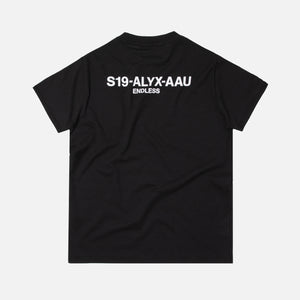 1017 Alyx 9SM Collection Code Tee - Black