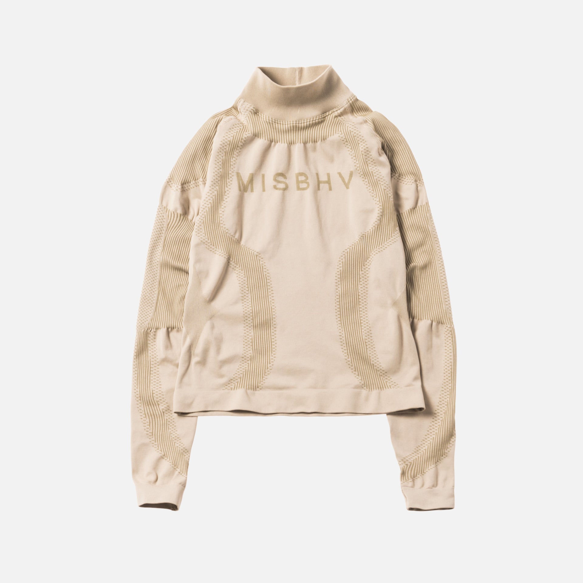 MISBHV Logo Active Top - Beige