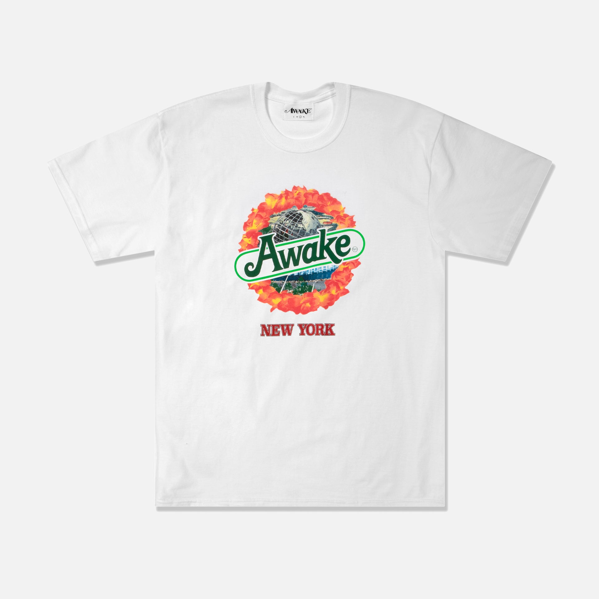 Awake NY Strawberry Kiwi Tee - White