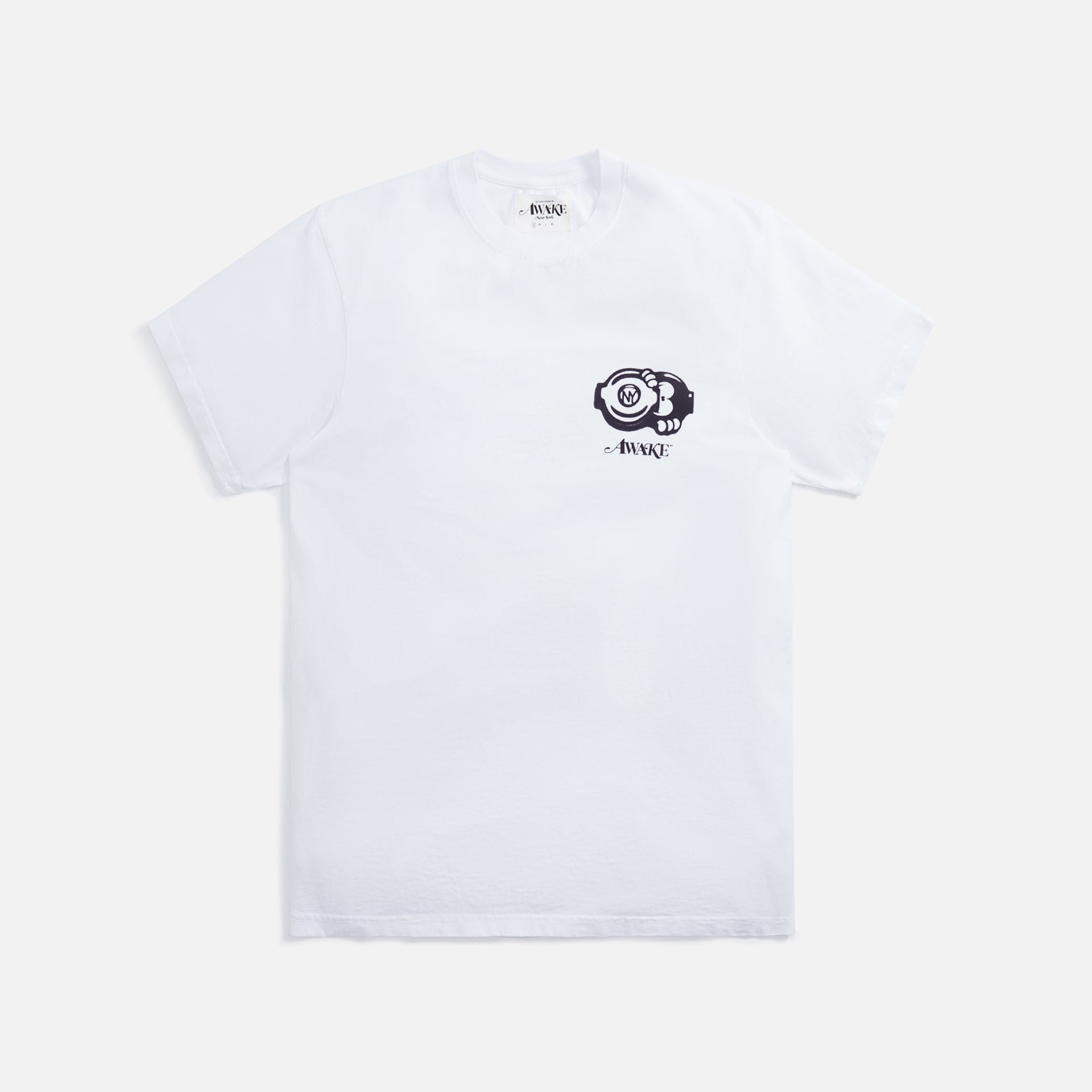 Awake Pothole Tee - White