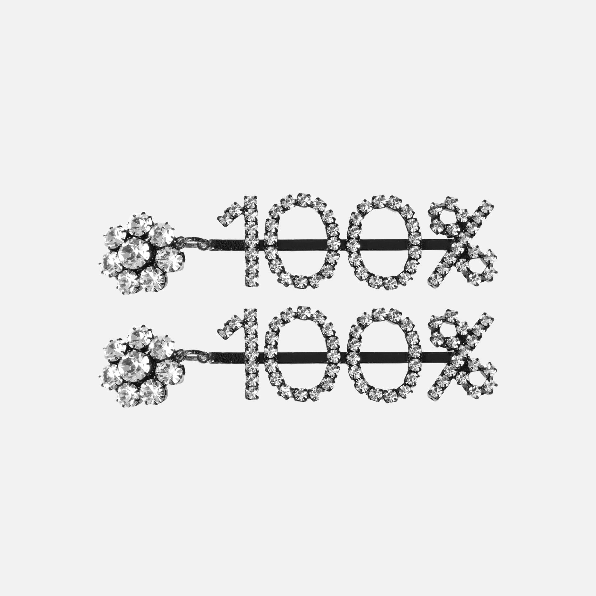 Ashley Williams 100 Percent Clip On Earrings
