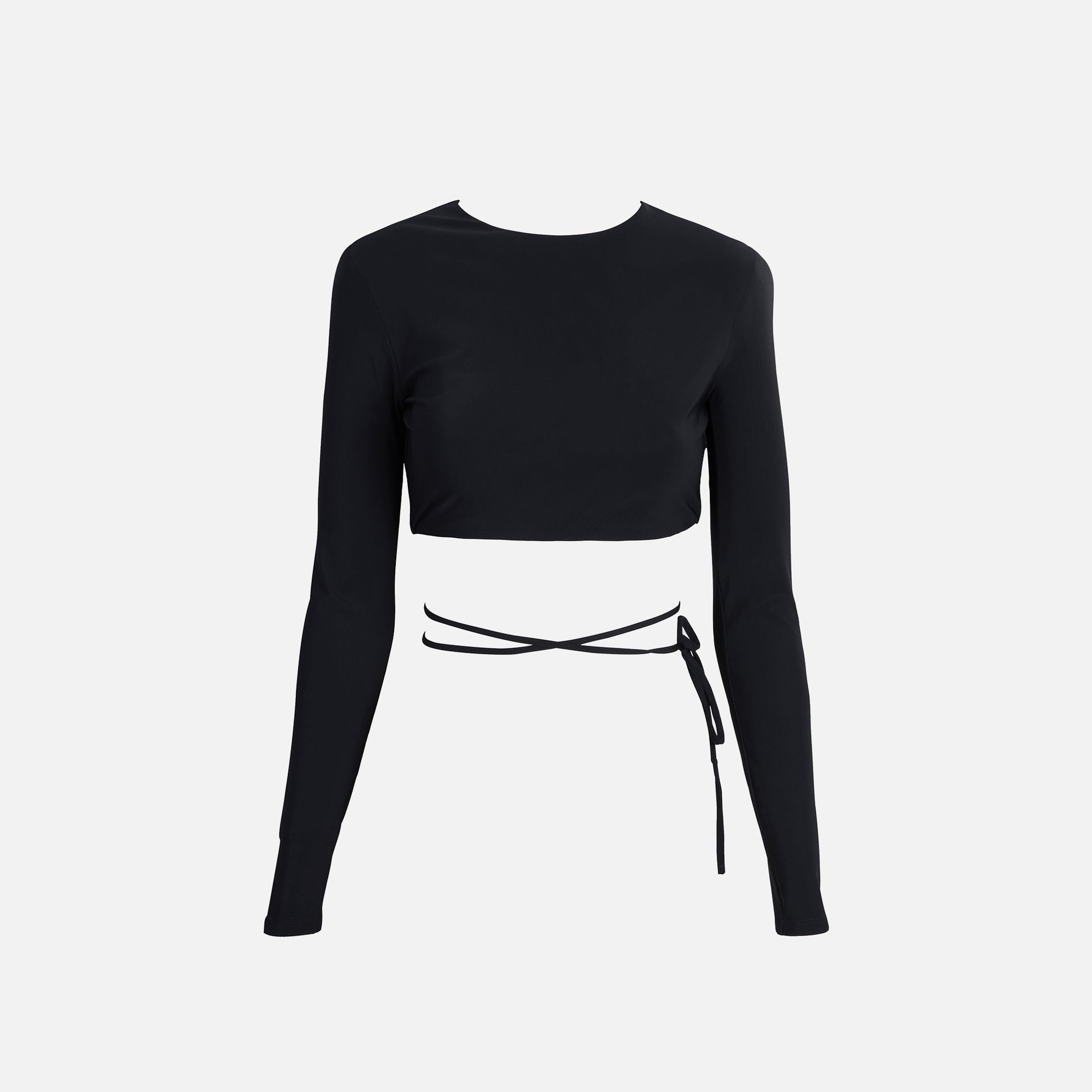 Alix Marissa Crop Top - Black