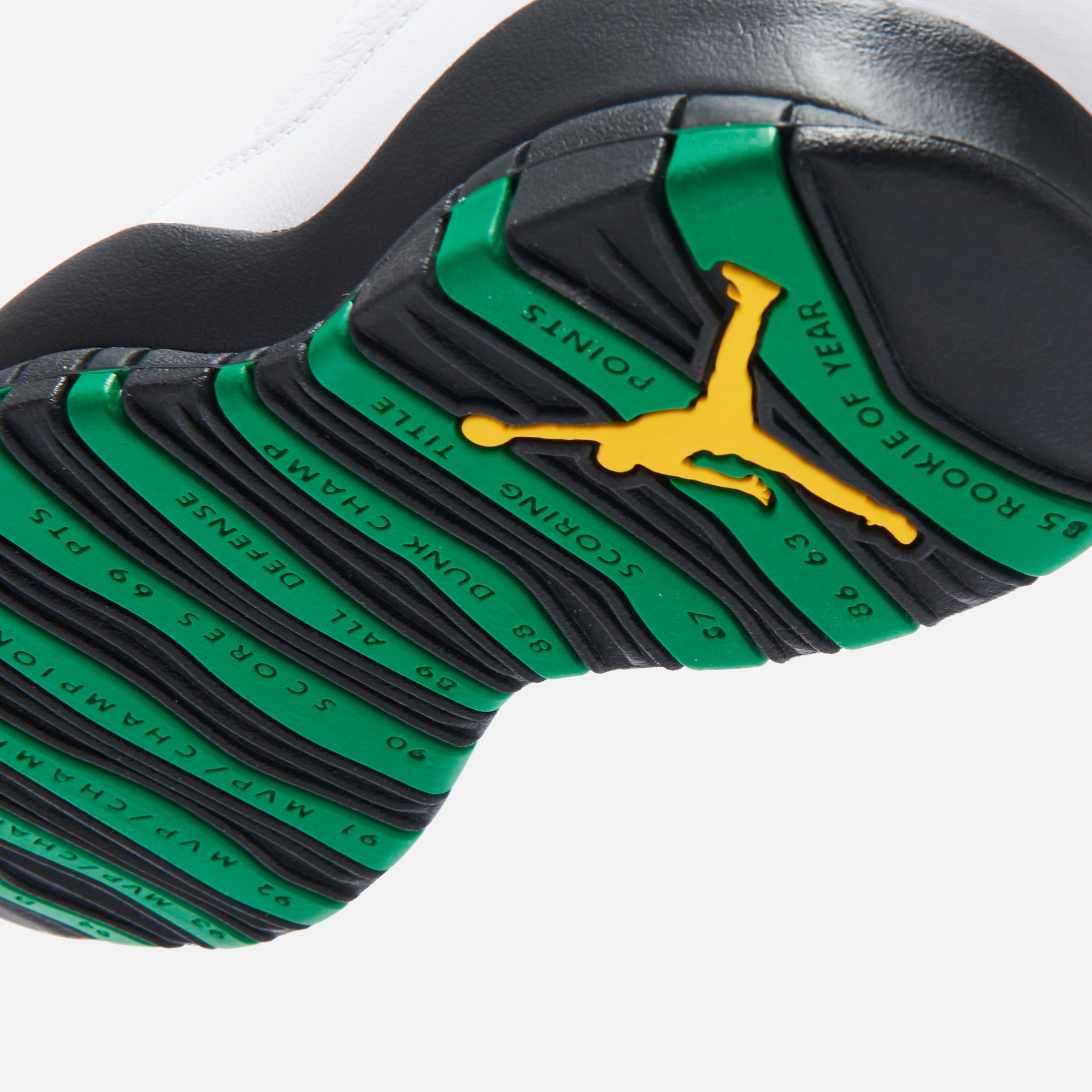 Nike Air Jordan 10 - White / Black / Kelly Green