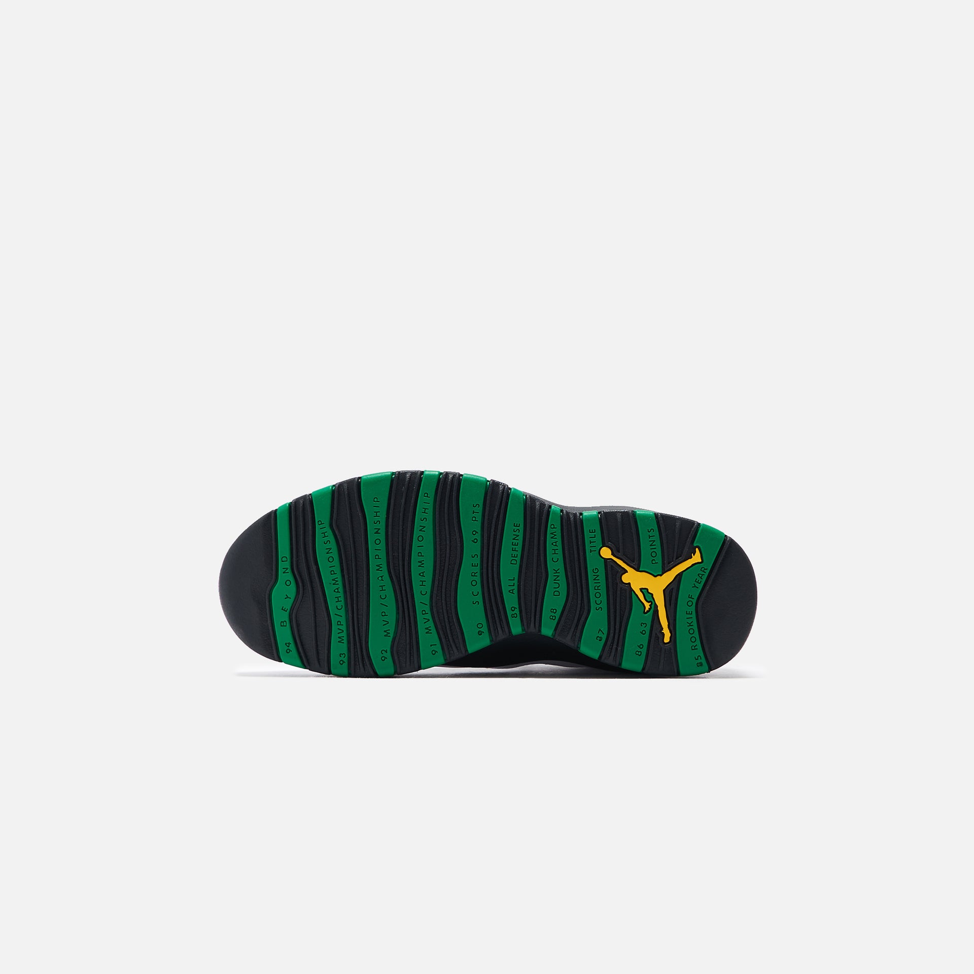 Nike Air Jordan 10 - White / Black / Kelly Green
