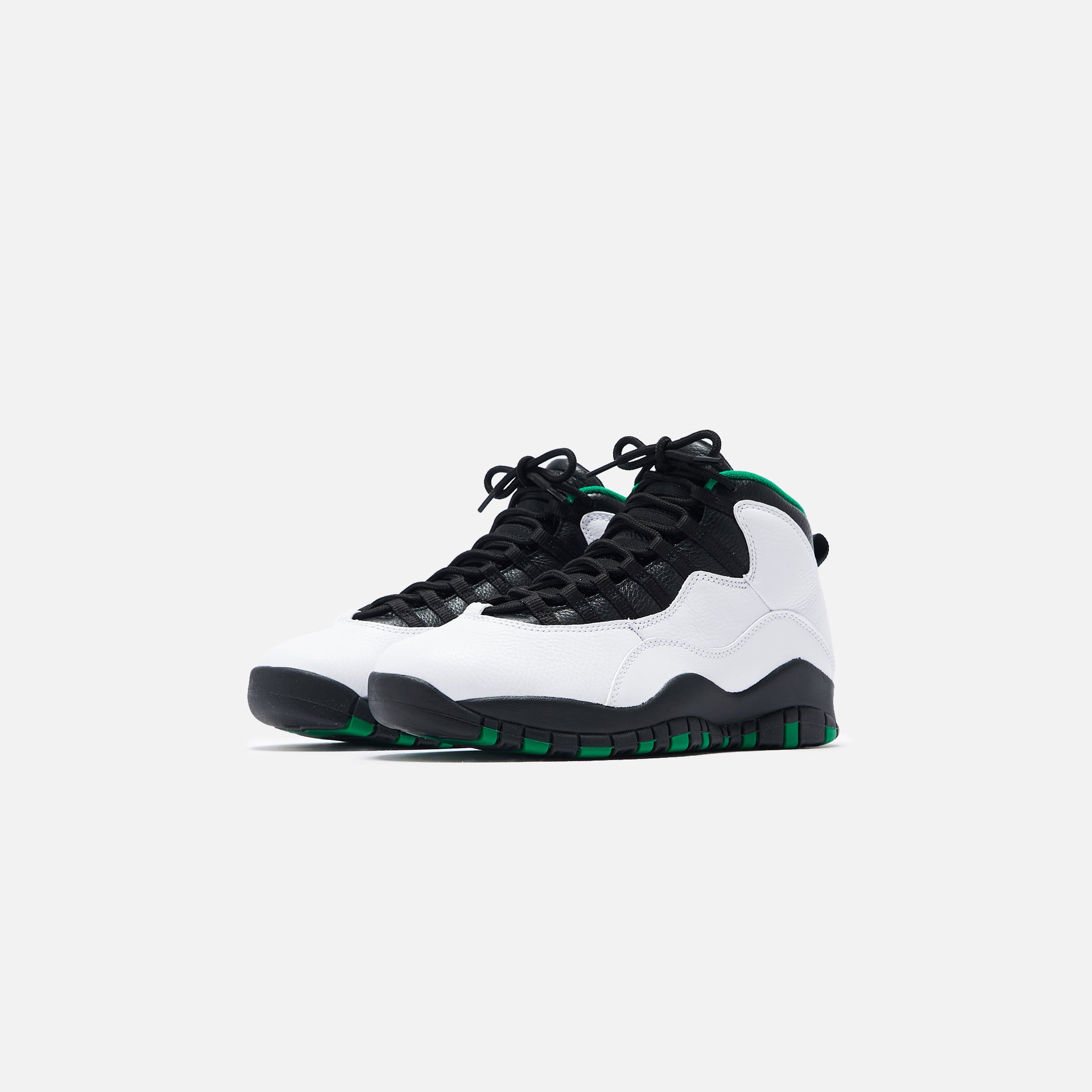 Nike Air Jordan 10 - White / Black / Kelly Green