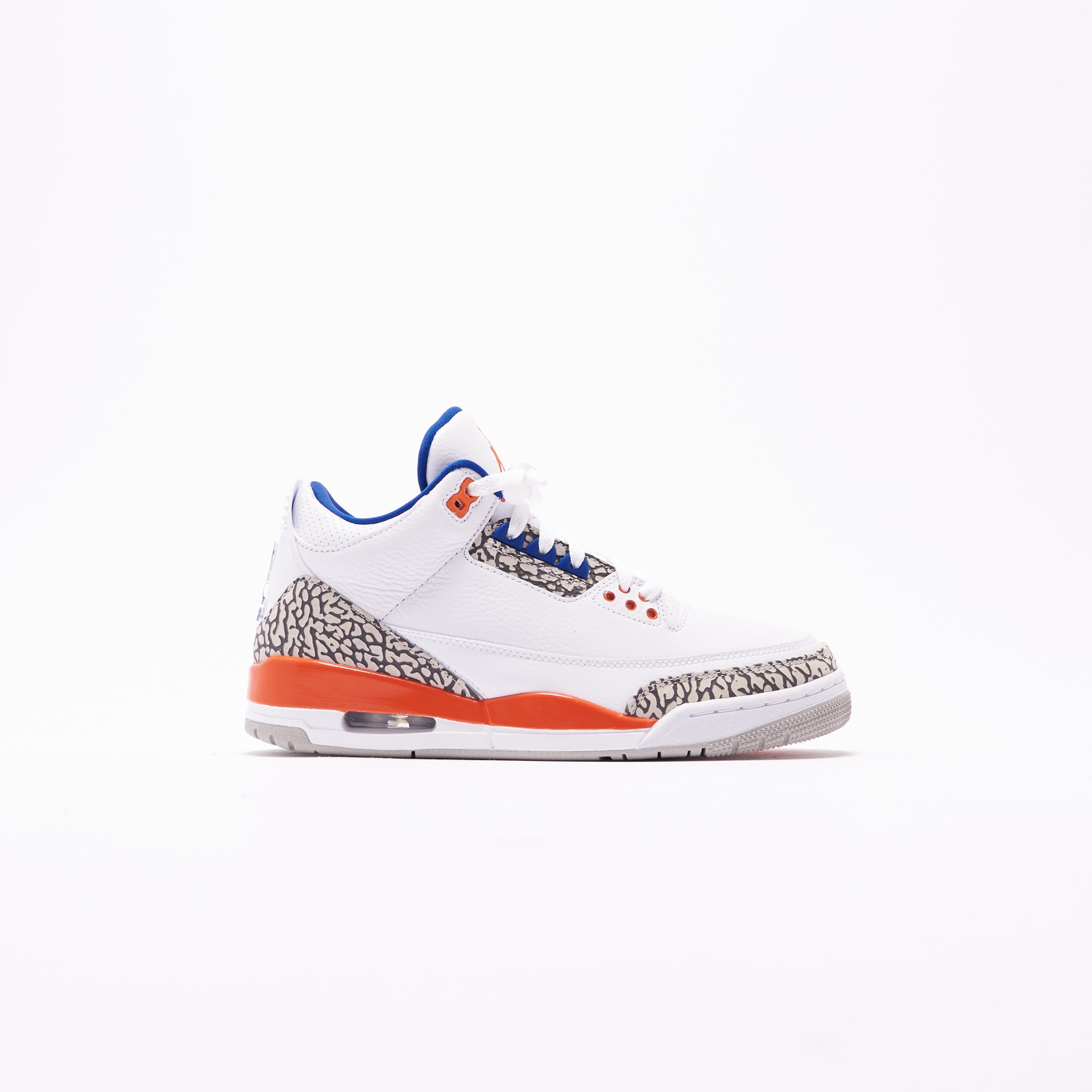 Nike Air Jordan 3 Retro - White / Orange / Grey / Royal