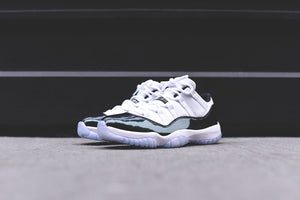 Nike Air Jordan 11 Retro Low - White / Emerald