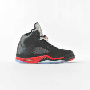 Nike Air Jordan 5 Satin - Black / Red