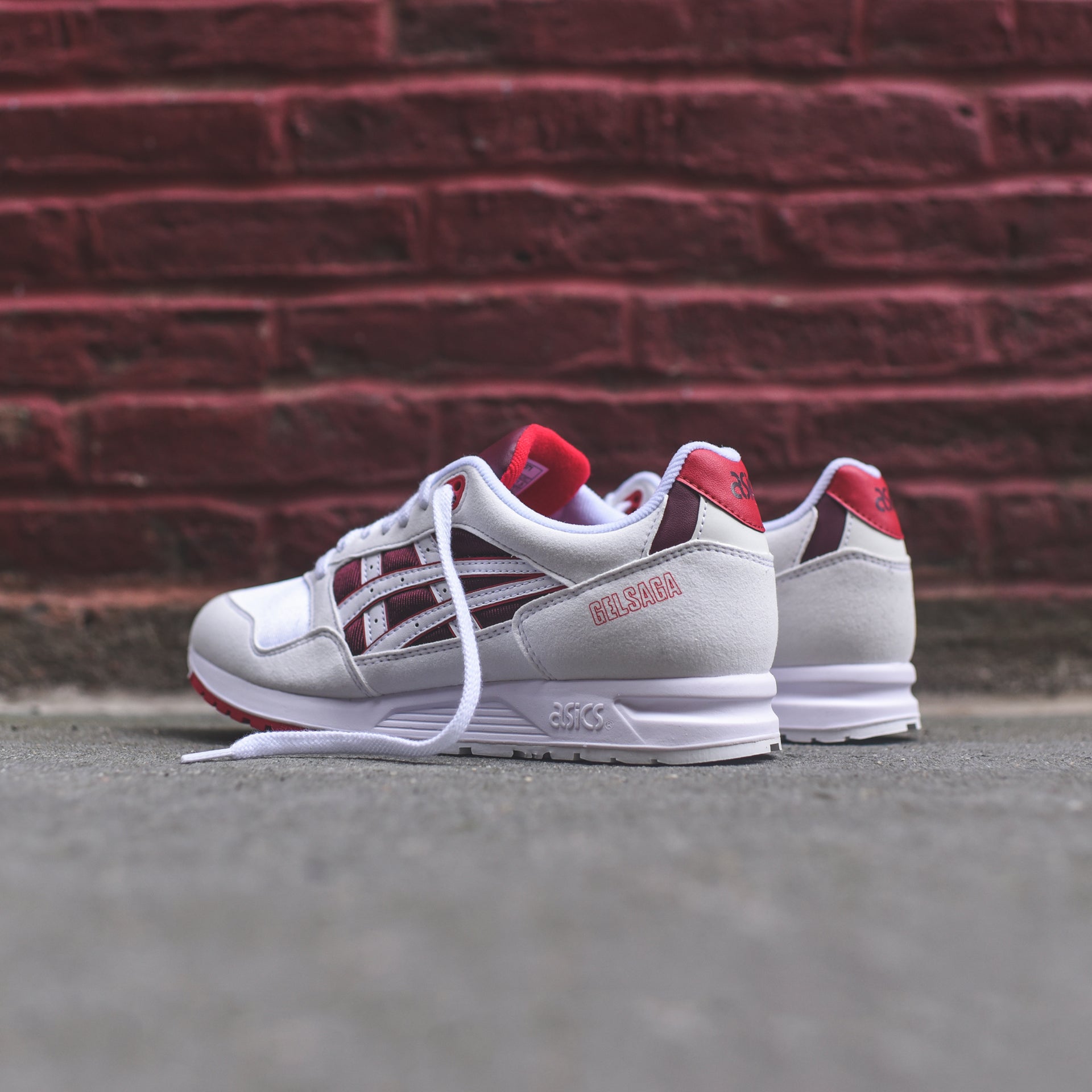 Asics Gel Saga - White / Red