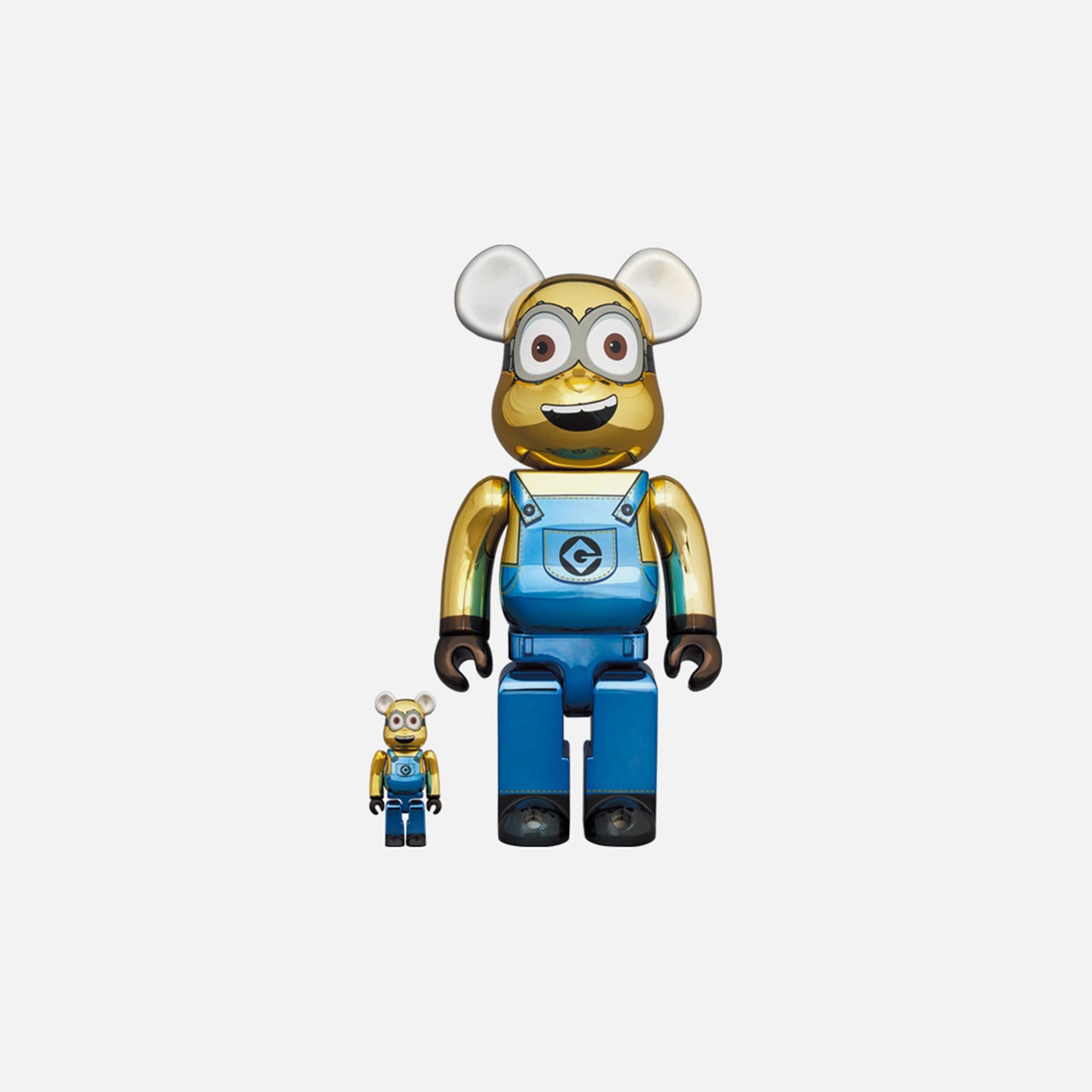 Medicom Toy Dave Chrome 400% + 100%