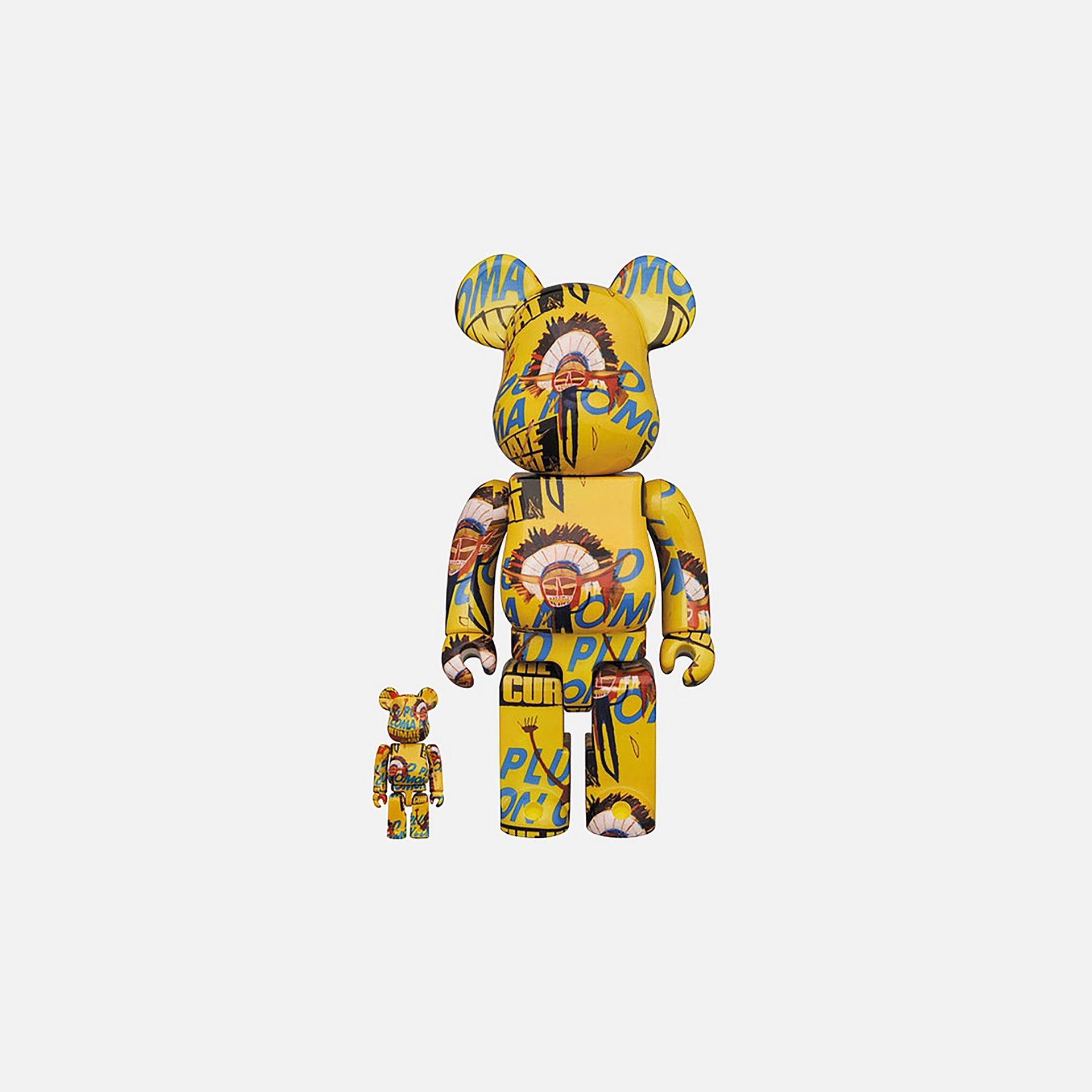 Medicom Toy Andy Warhol x Jean-Michel Basquiat #3 400% + 100%