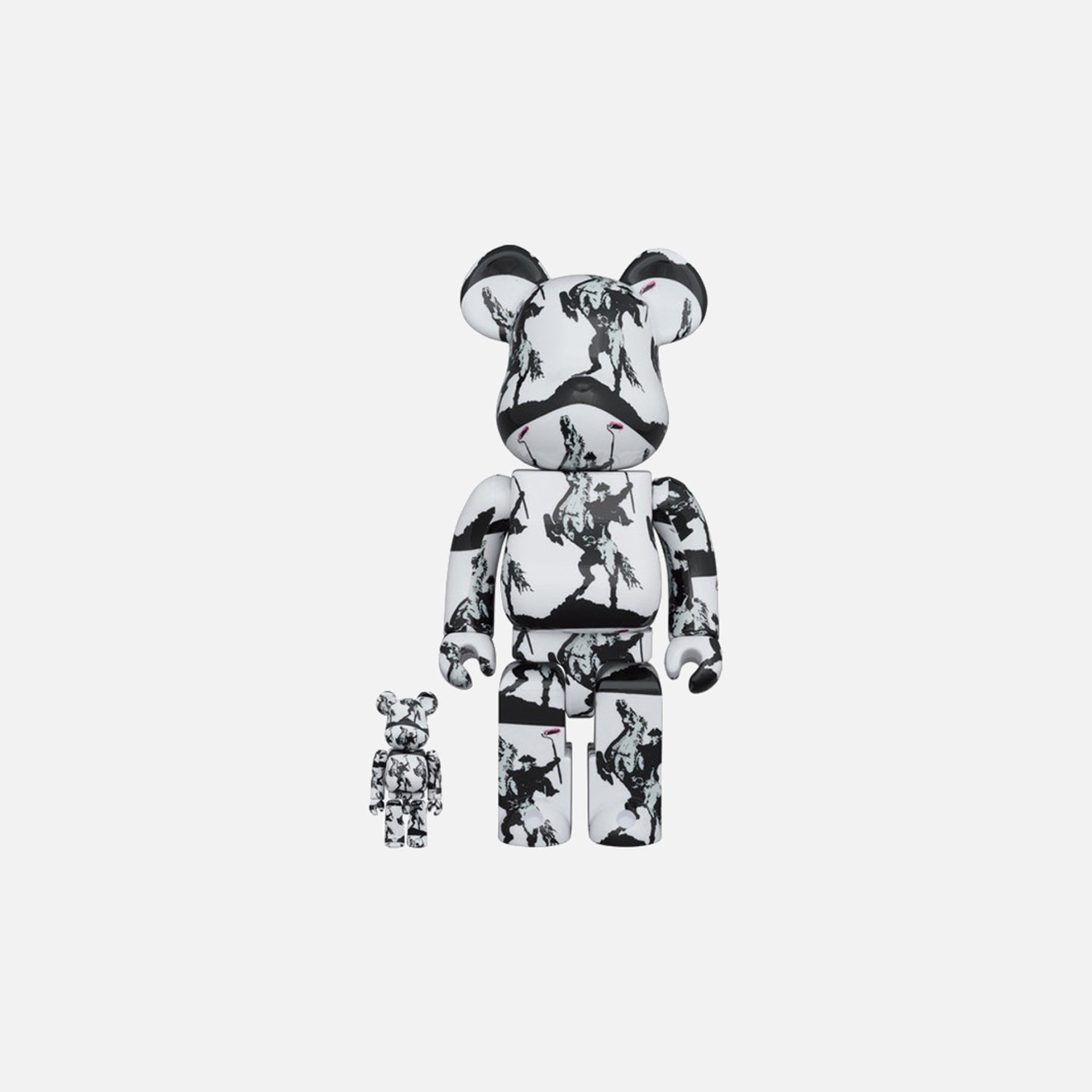 Medicom Toy Be@rbrick Highwayman 400% + 100%