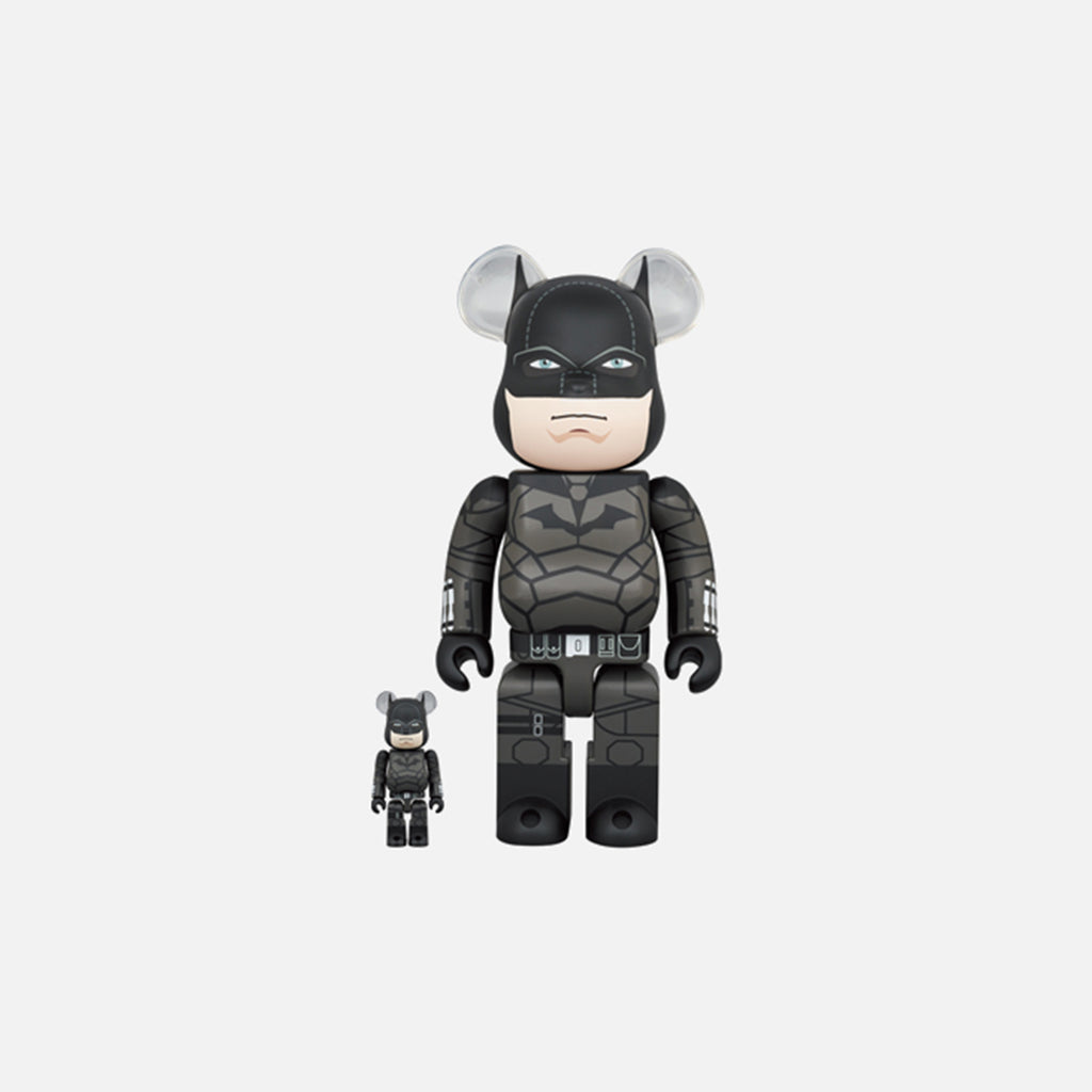 Medicom Toy Be@rbrick The Batman 400% + 100% – Kith