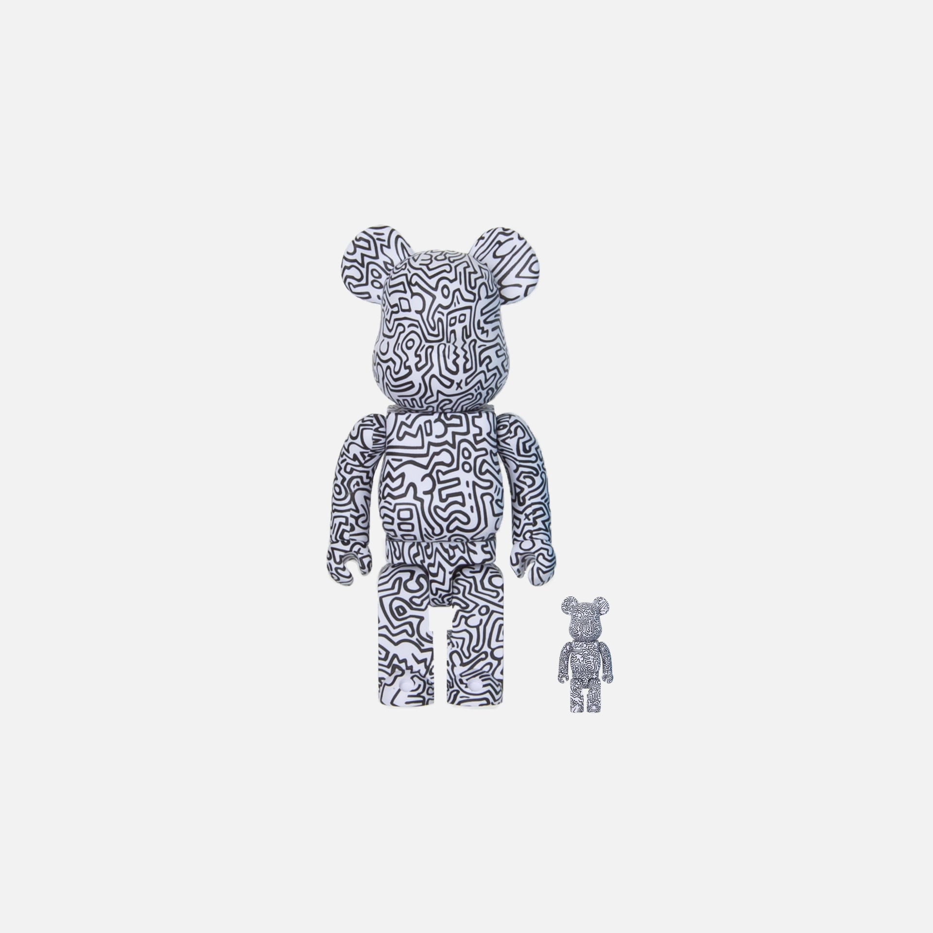 BearBrick Keith Haring #4 100% + 400%