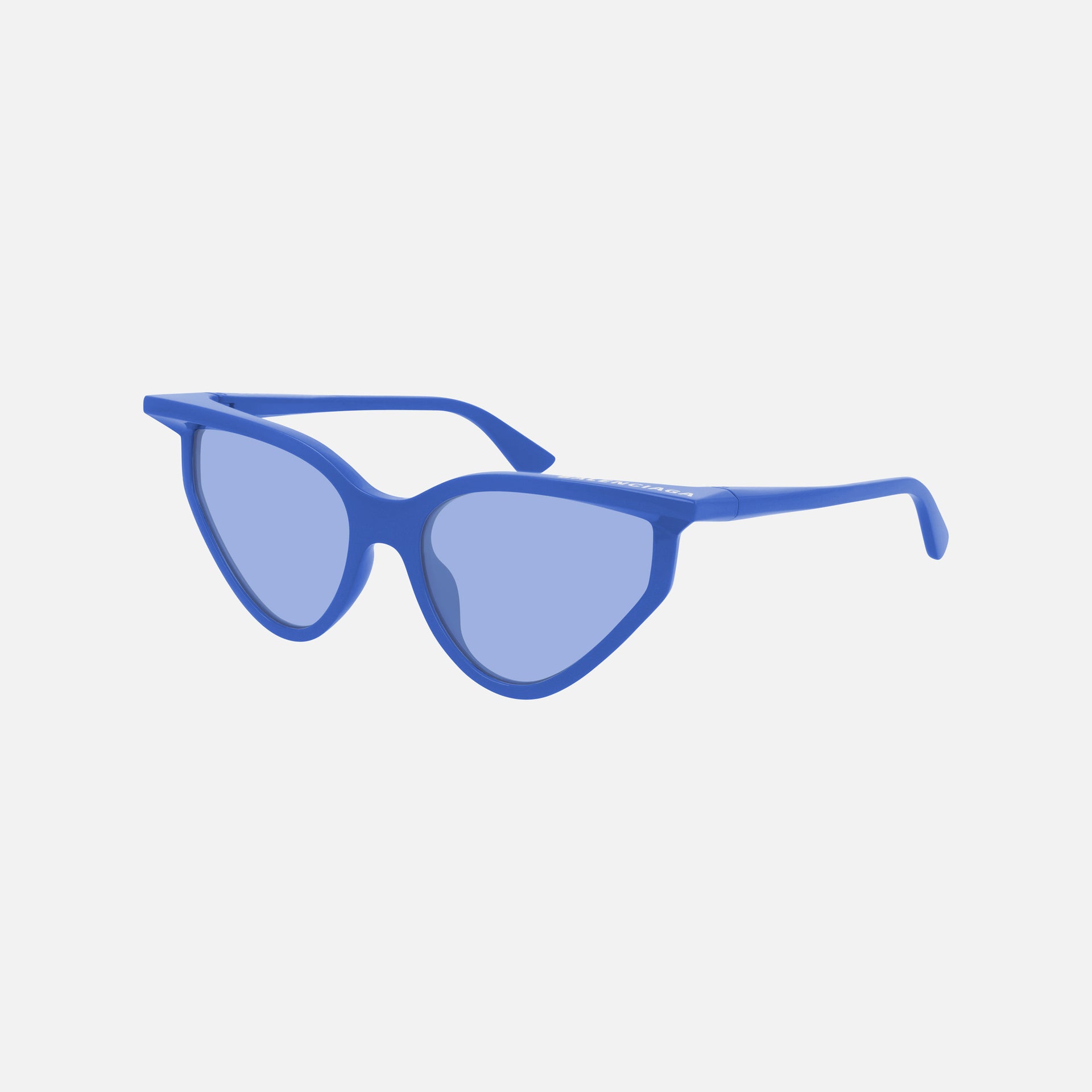 Balenciaga Exaggerated Cat Eye - Blue