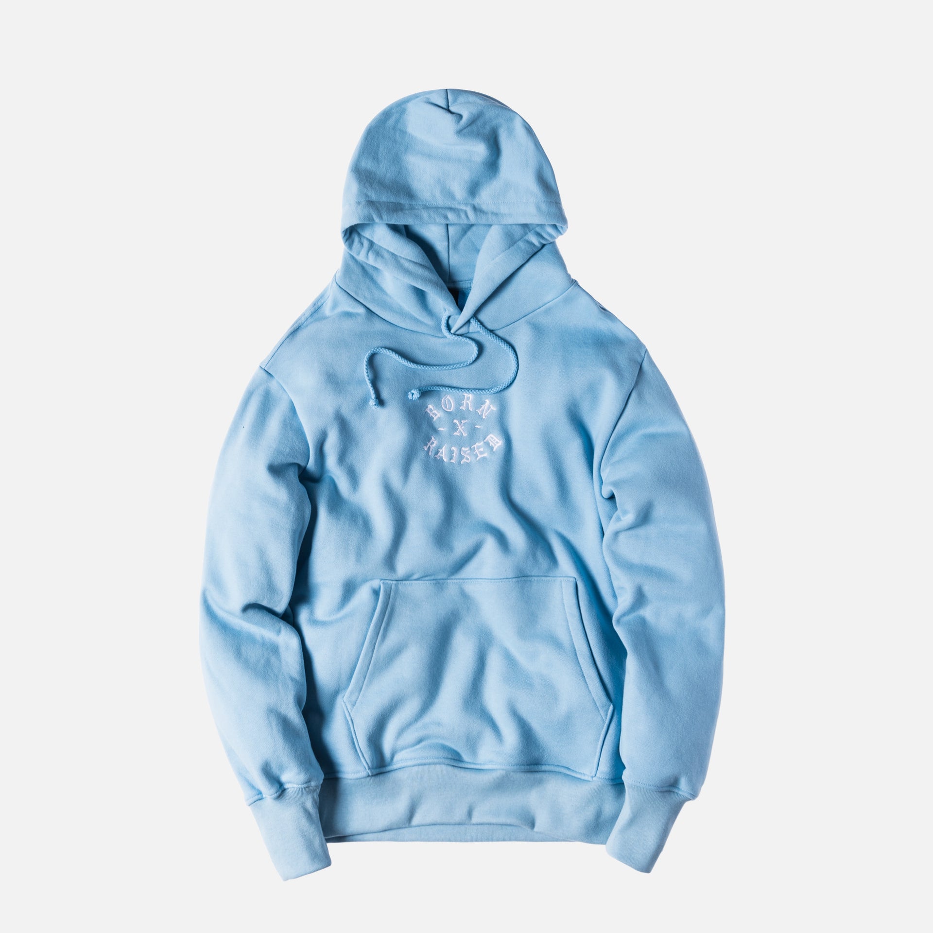 Born X Raised Mini Rocker Hoodie - Powder Blue