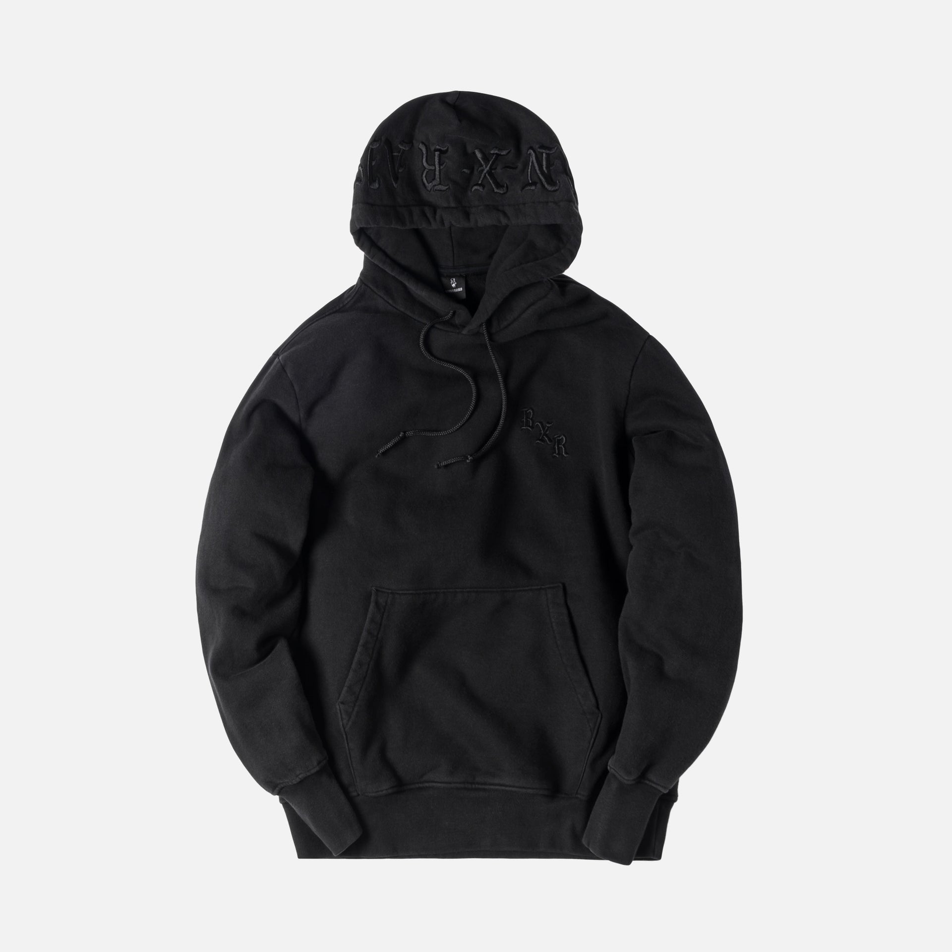 Born X Raised Tonal Hoodie - Black