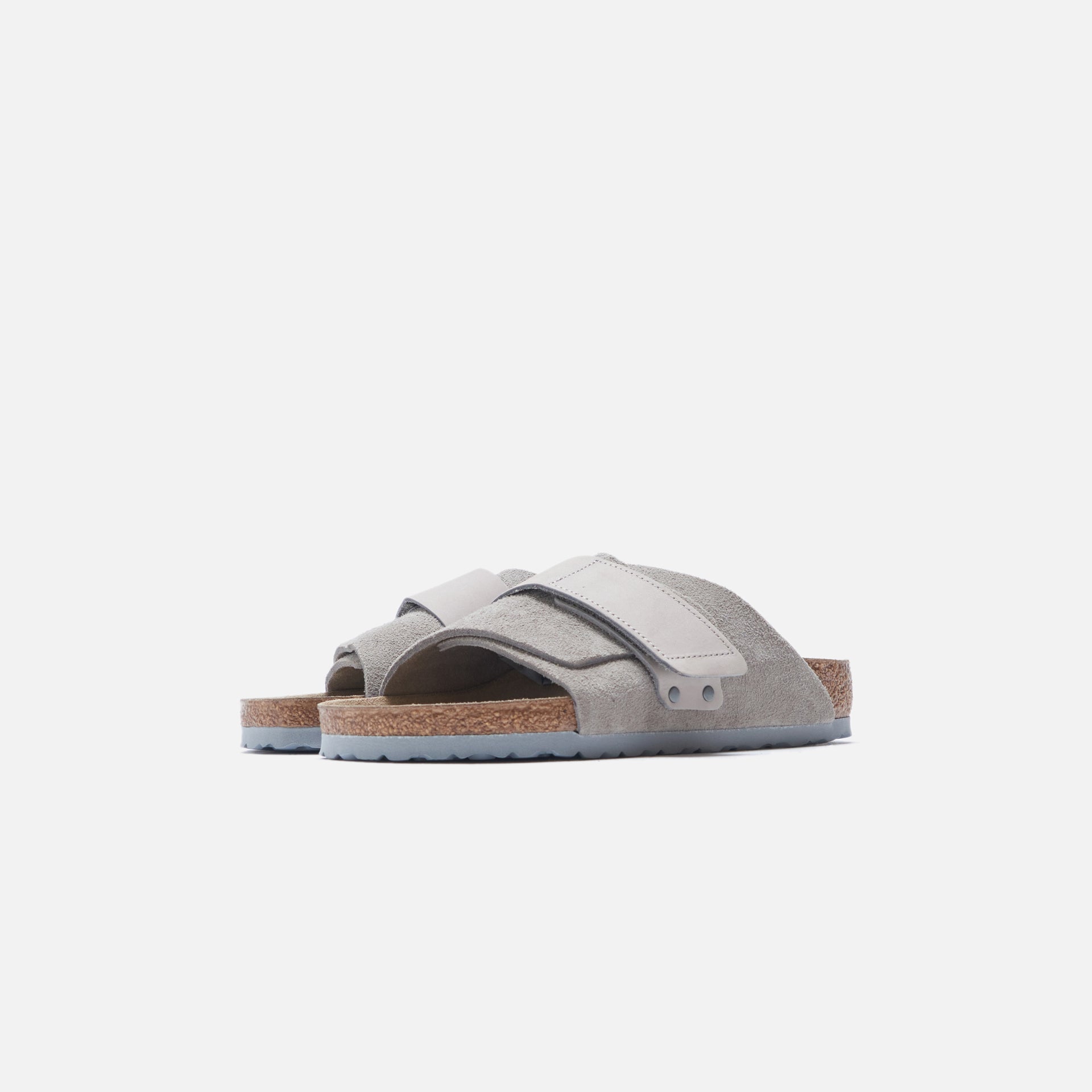 Birkenstock Kyoto Suede - Stone Coin / Grey
