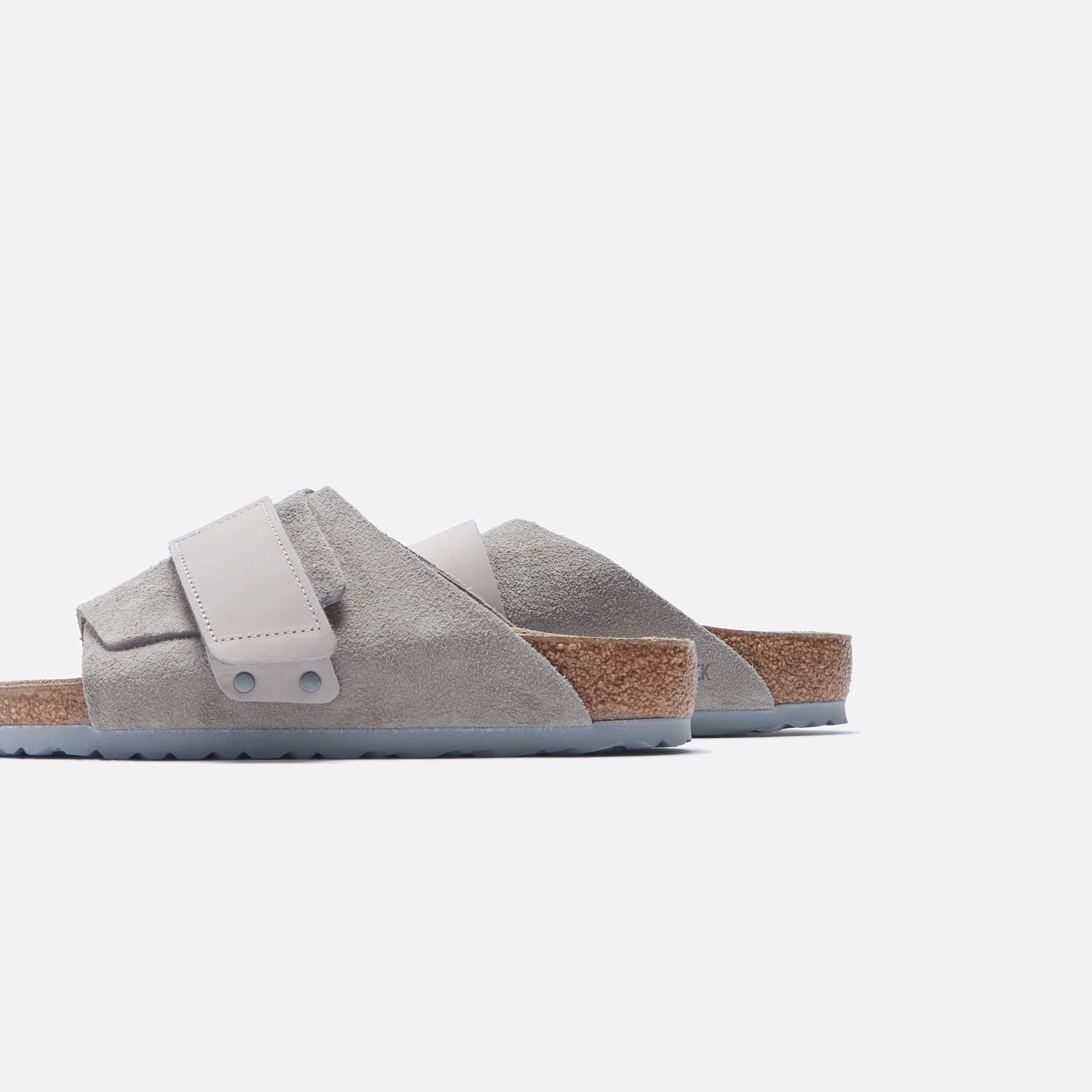 Birkenstock Kyoto Suede - Stone Coin / Grey