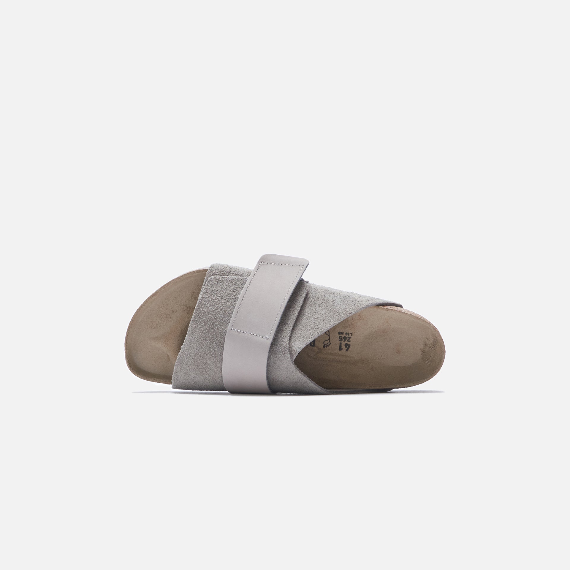 Birkenstock Kyoto Suede - Stone Coin / Grey