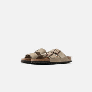 Birkenstock Arizona Soft Footbed Suede Sandals -  Taupe