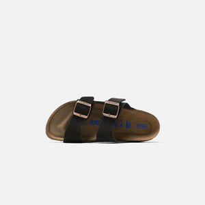 Birkenstock WMNS Arizona Soft Footbed Suede Sandals - Mocha