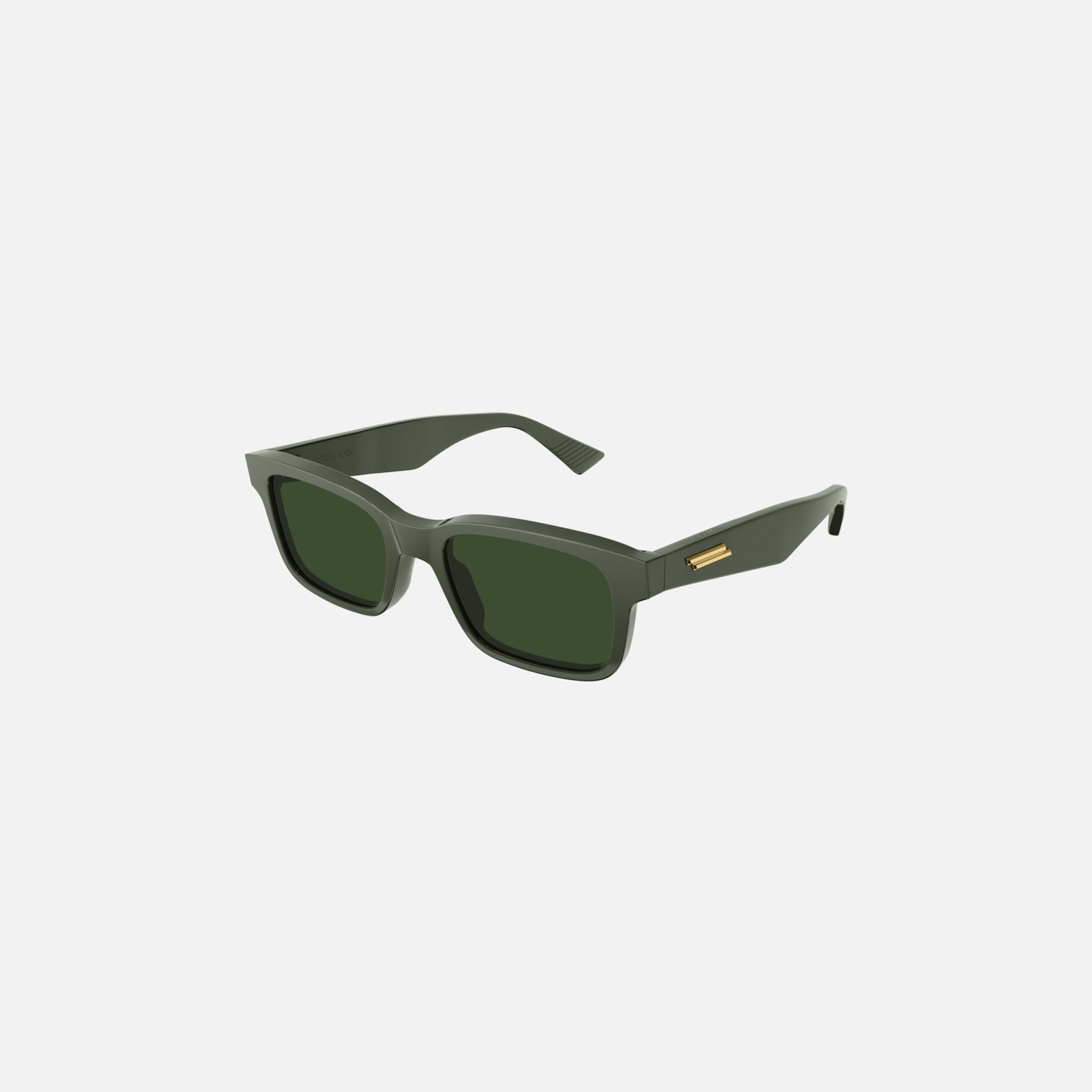 Bottega Veneta Square Acetate Frame - Dark Green