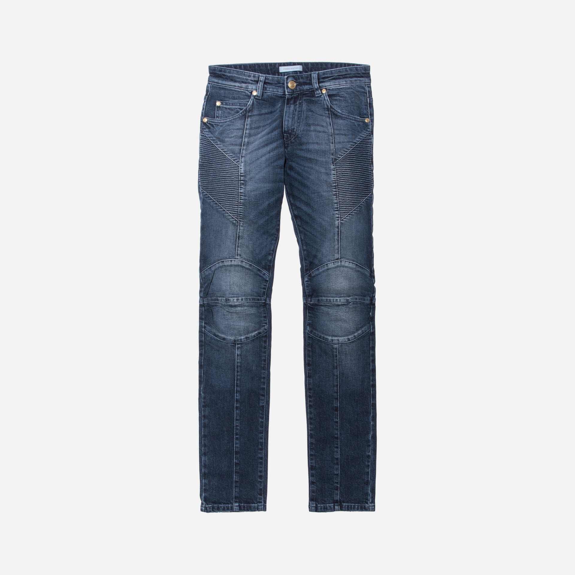 Pierre Balmain Biker Denim - Blue