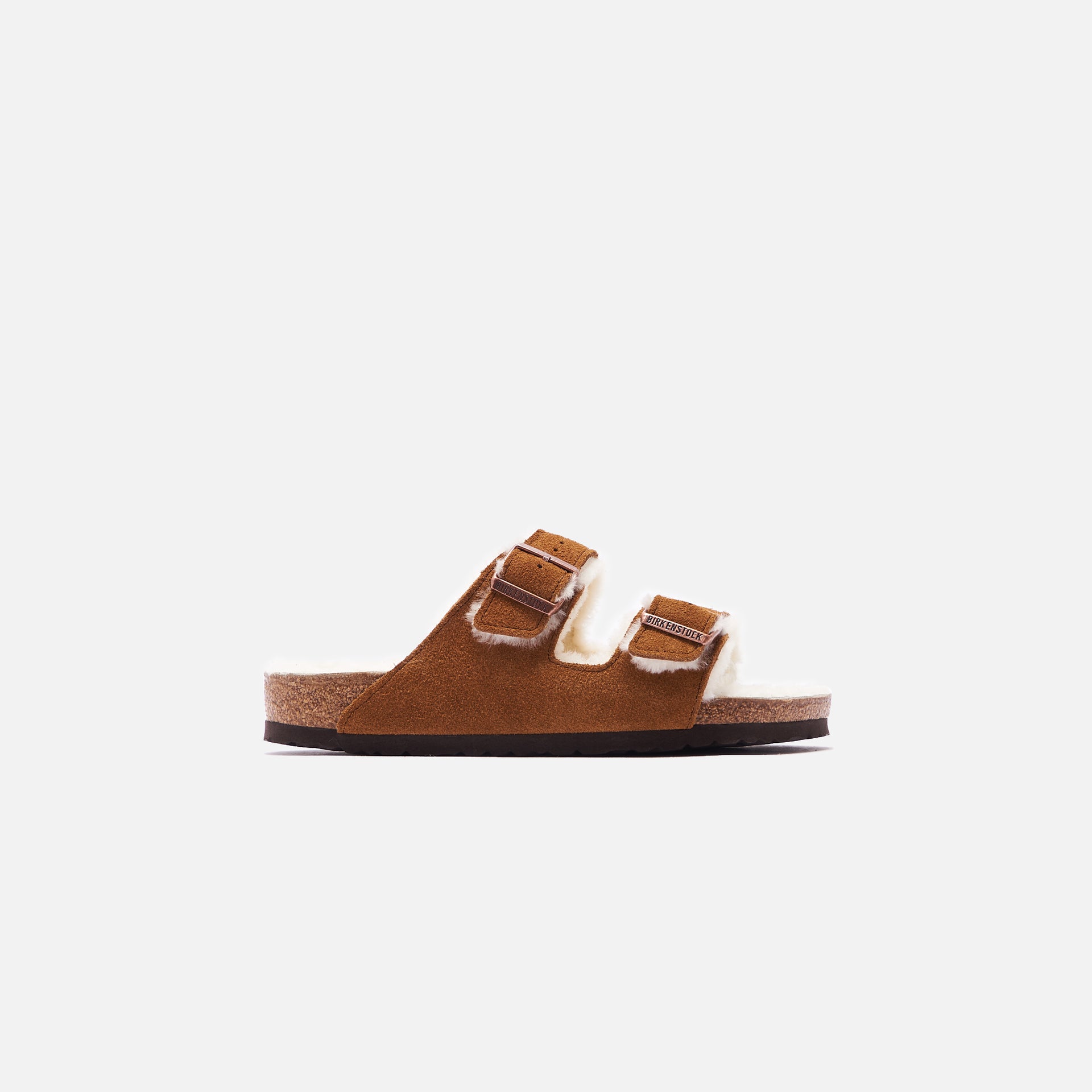 Birkenstock Arizona Shearling - Mink / Natural