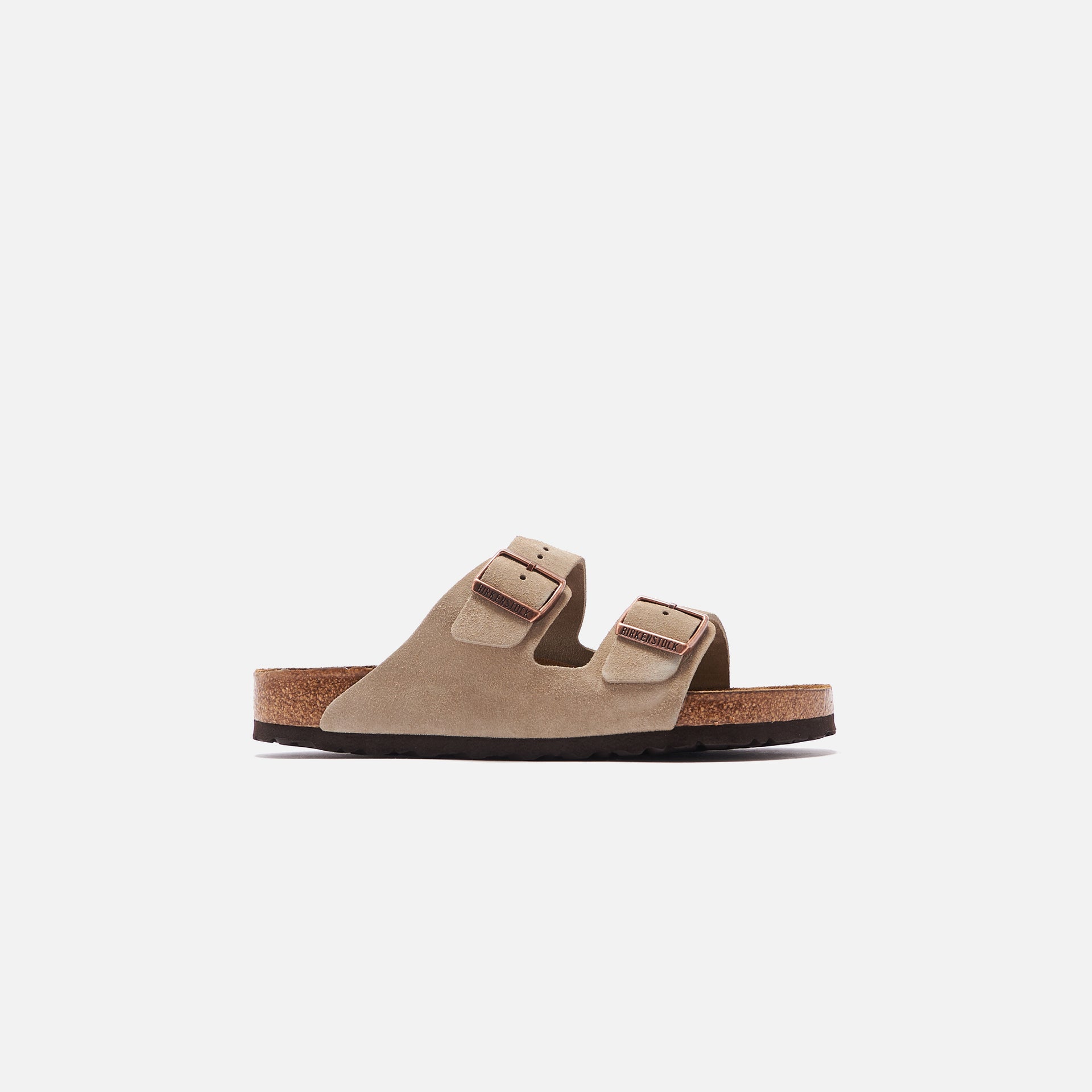 Birkenstock Arizona Soft Footbed Suede - Taupe