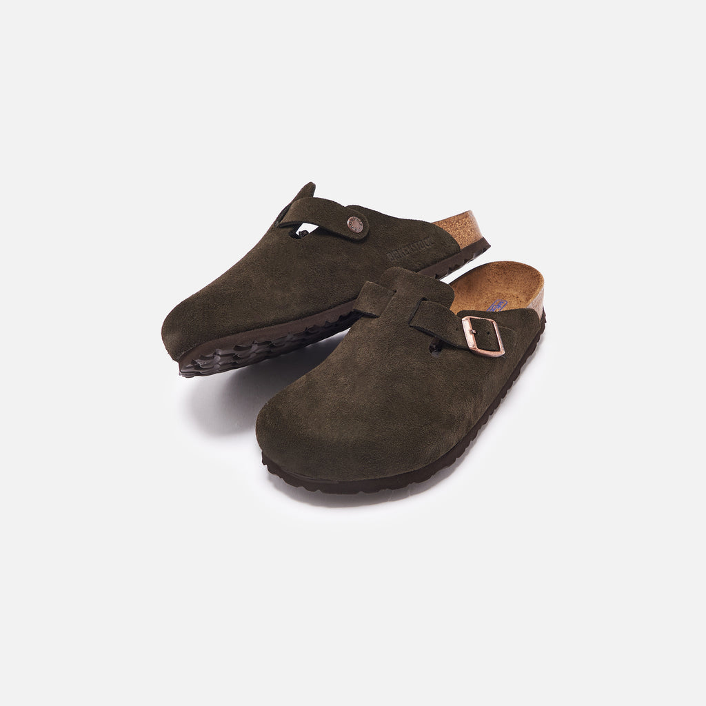 Birkenstock Boston Suede - Mocha – Kith